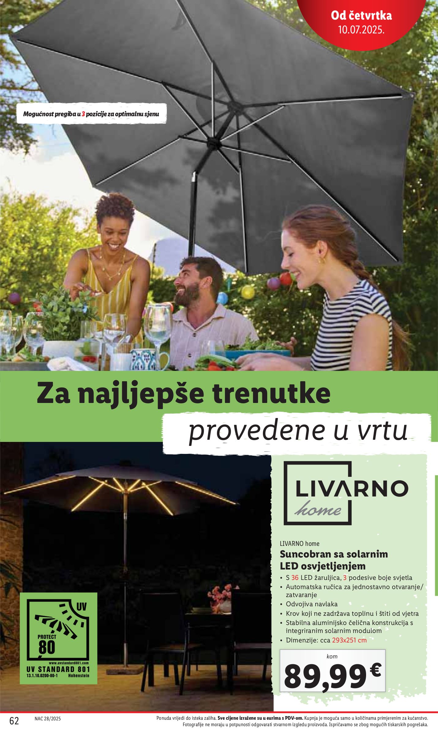 lidl - Prelistajte katalog Lidl, vrijedi od 07.07. do 13.07. - page: 62 lidl - Prelistajte katalog Lidl, vrijedi od 07.07. do 13.07. - page: 62