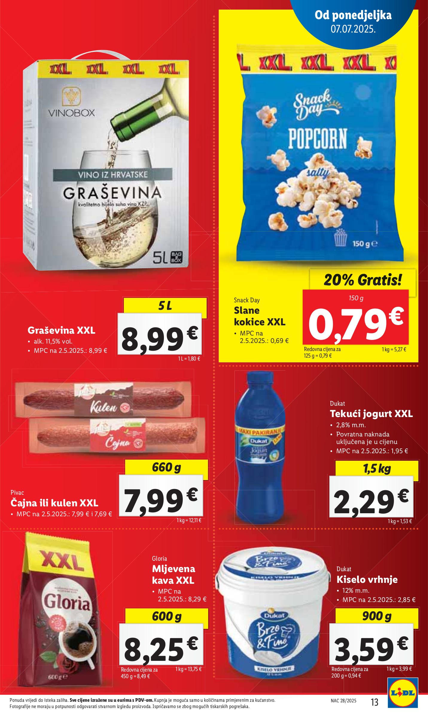 lidl - Prelistajte katalog Lidl, vrijedi od 07.07. do 13.07. - page: 13 lidl - Prelistajte katalog Lidl, vrijedi od 07.07. do 13.07. - page: 13