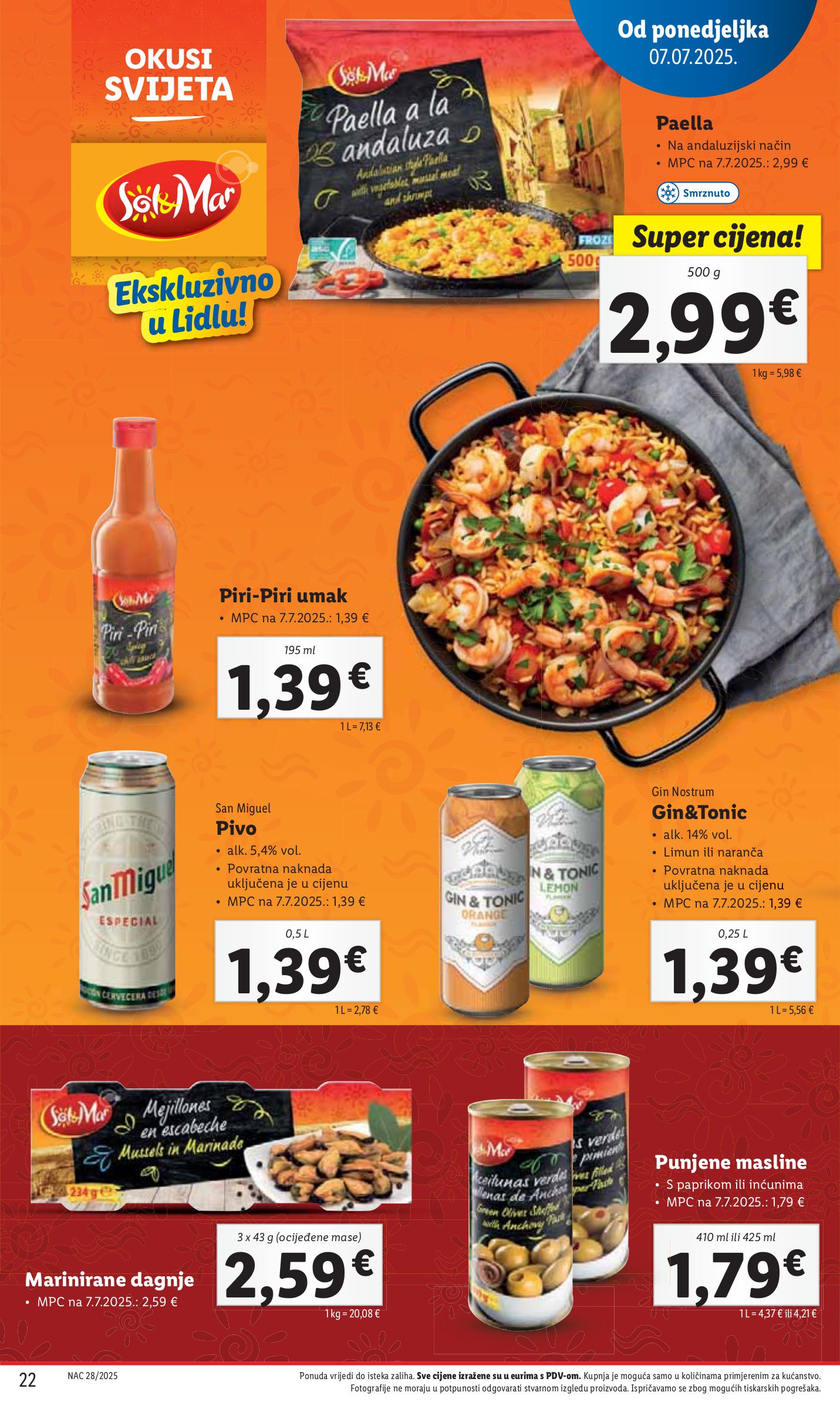 lidl - Prelistajte katalog Lidl, vrijedi od 07.07. do 13.07. - page: 22 lidl - Prelistajte katalog Lidl, vrijedi od 07.07. do 13.07. - page: 22