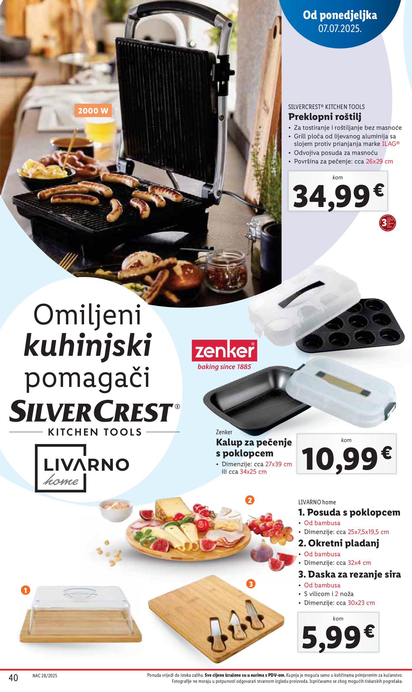 lidl - Prelistajte katalog Lidl, vrijedi od 07.07. do 13.07. - page: 40 lidl - Prelistajte katalog Lidl, vrijedi od 07.07. do 13.07. - page: 40