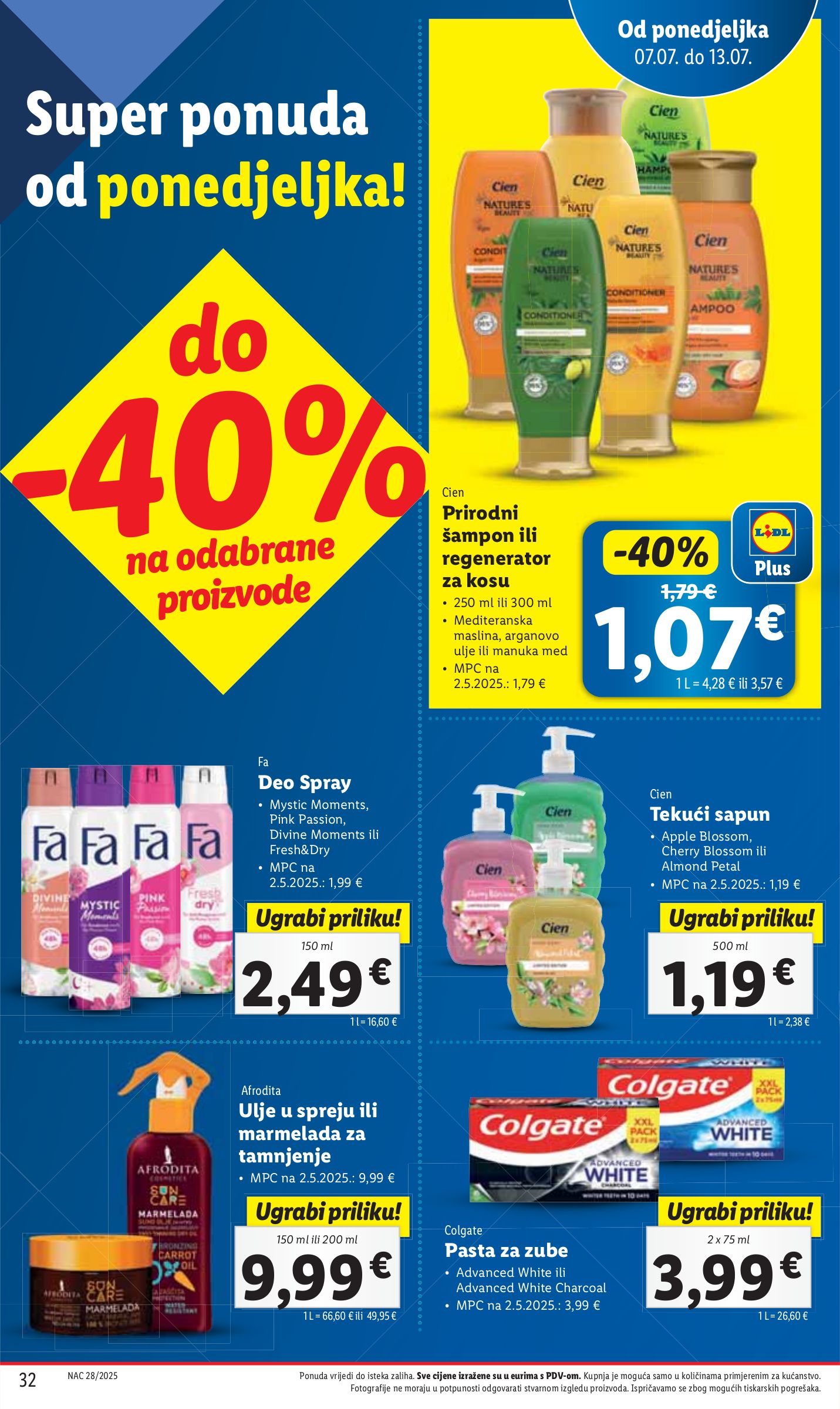 lidl - Prelistajte katalog Lidl, vrijedi od 07.07. do 13.07. - page: 32 lidl - Prelistajte katalog Lidl, vrijedi od 07.07. do 13.07. - page: 32