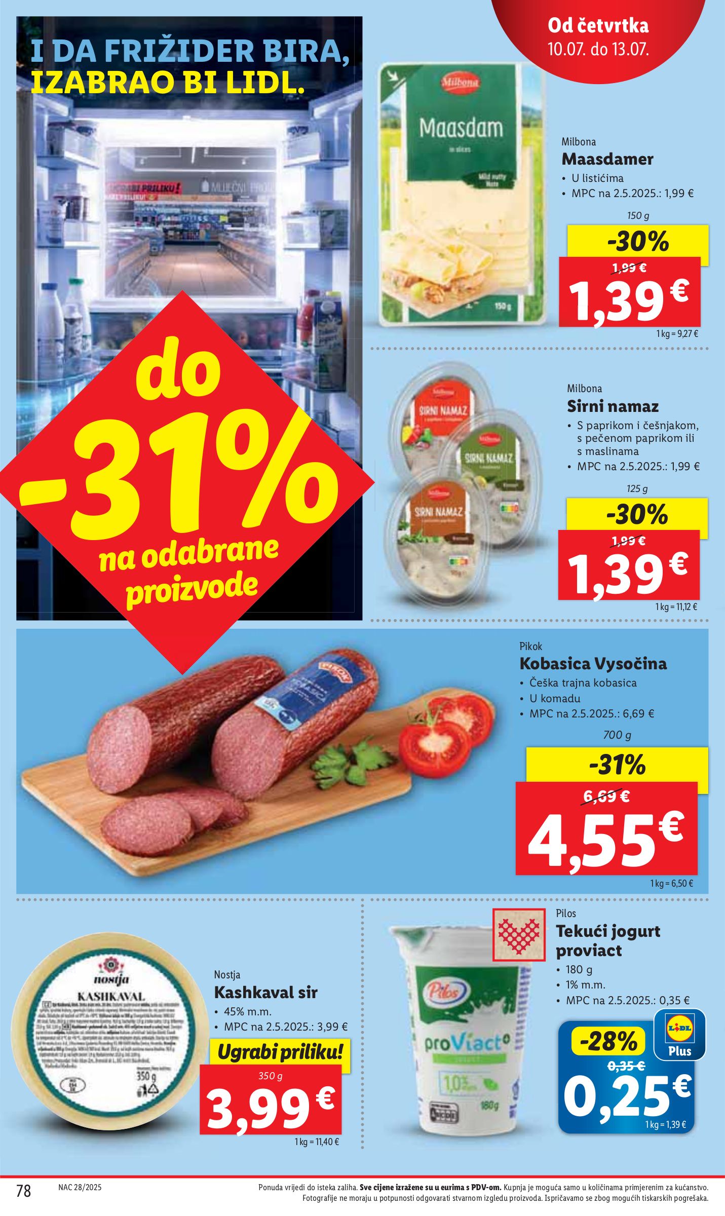 lidl - Prelistajte katalog Lidl, vrijedi od 07.07. do 13.07. - page: 78 lidl - Prelistajte katalog Lidl, vrijedi od 07.07. do 13.07. - page: 78