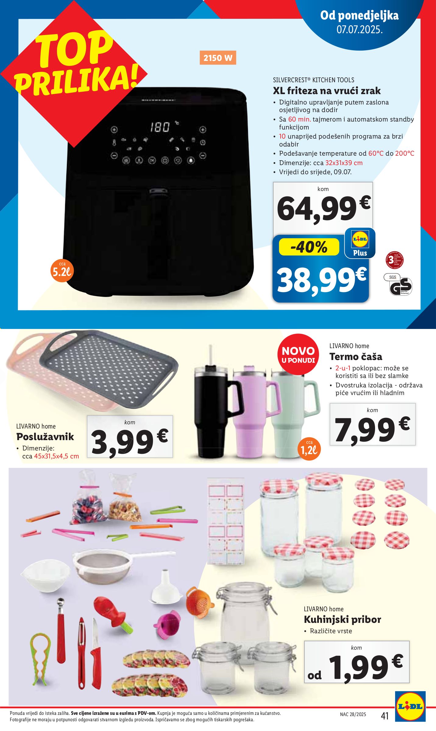 lidl - Prelistajte katalog Lidl, vrijedi od 07.07. do 13.07. - page: 41 lidl - Prelistajte katalog Lidl, vrijedi od 07.07. do 13.07. - page: 41