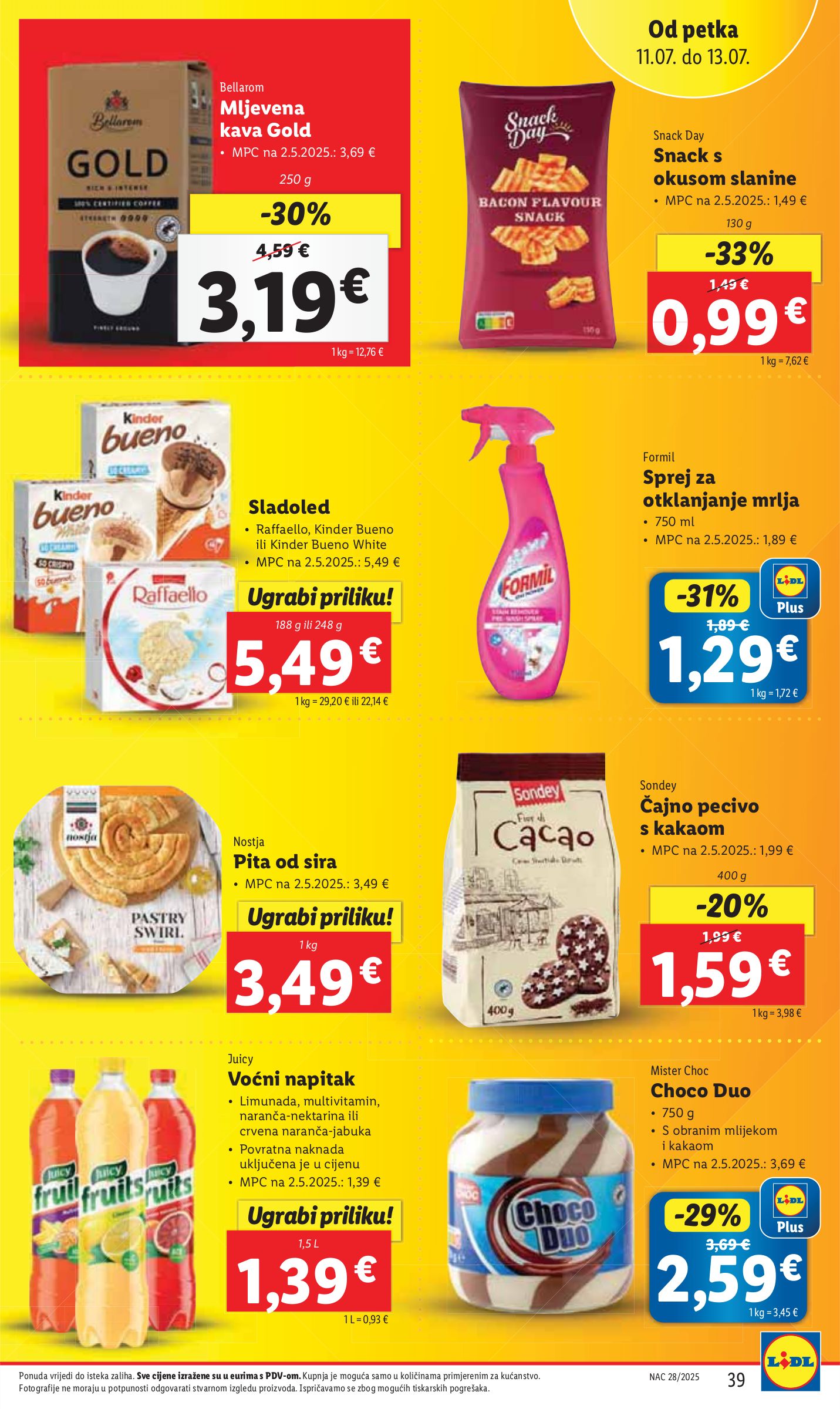 lidl - Prelistajte katalog Lidl, vrijedi od 10.07. do 13.07. - page: 39 lidl - Prelistajte katalog Lidl, vrijedi od 10.07. do 13.07. - page: 39