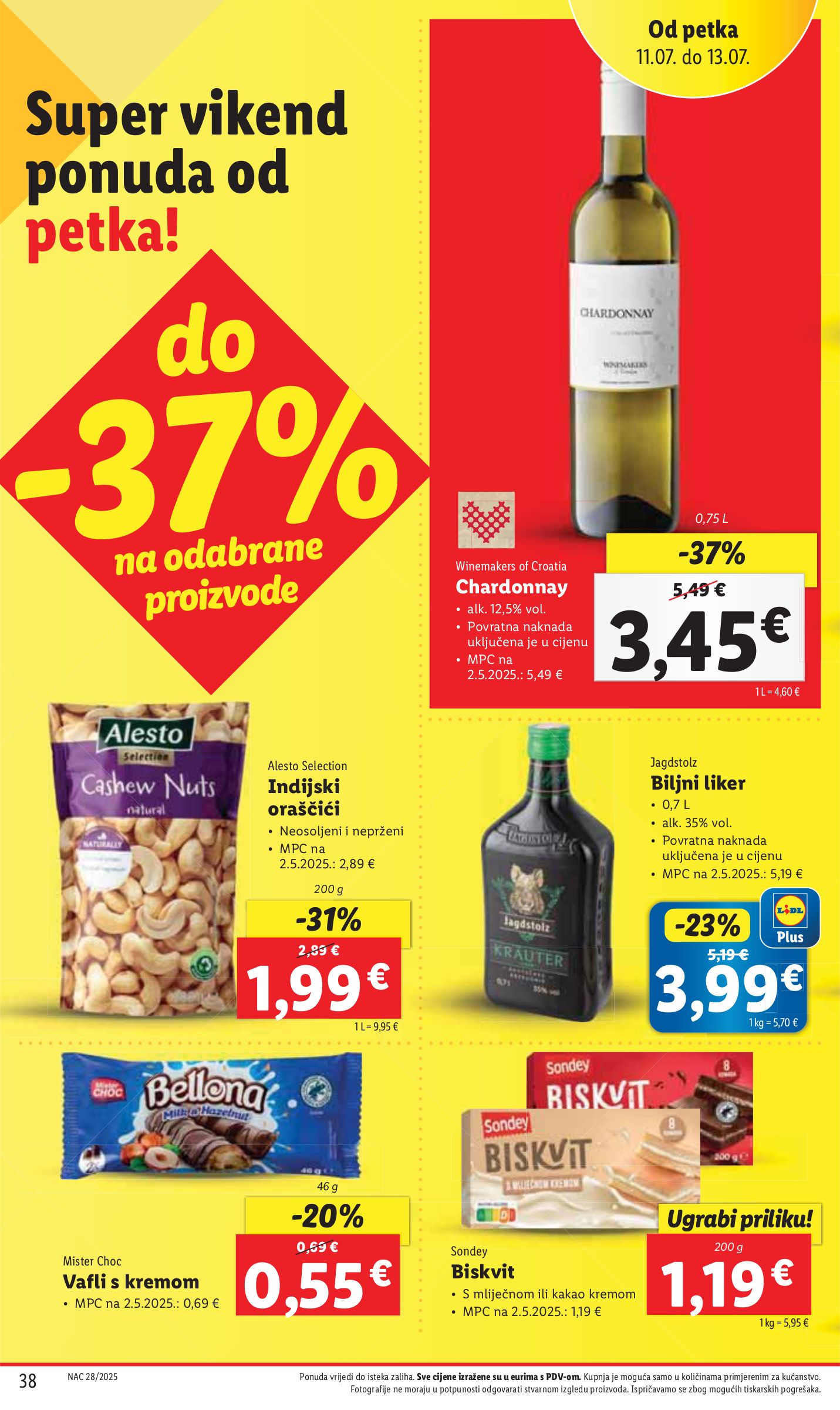 lidl - Prelistajte katalog Lidl, vrijedi od 10.07. do 13.07. - page: 38 lidl - Prelistajte katalog Lidl, vrijedi od 10.07. do 13.07. - page: 38