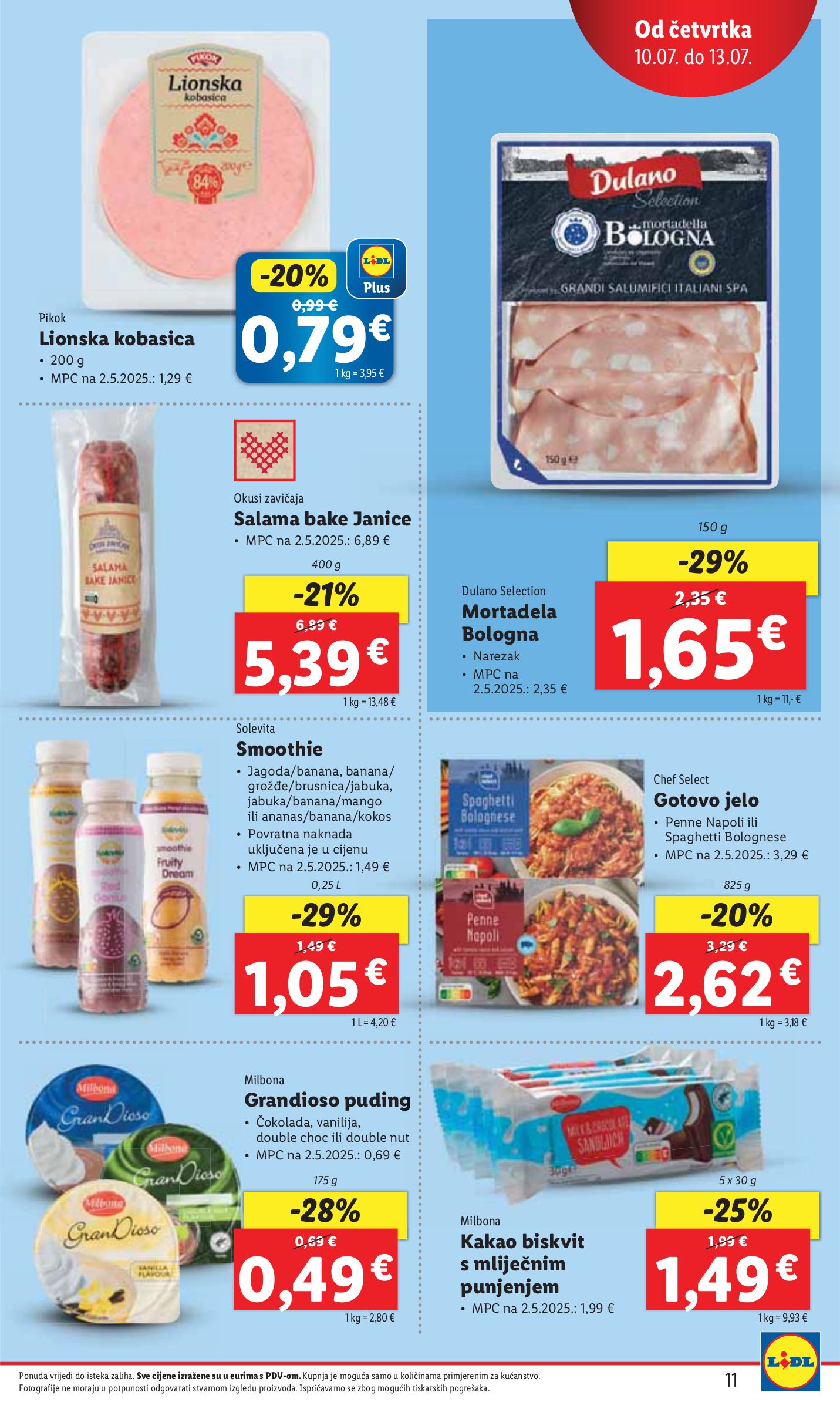 lidl - Prelistajte katalog Lidl, vrijedi od 10.07. do 13.07. - page: 11 lidl - Prelistajte katalog Lidl, vrijedi od 10.07. do 13.07. - page: 11