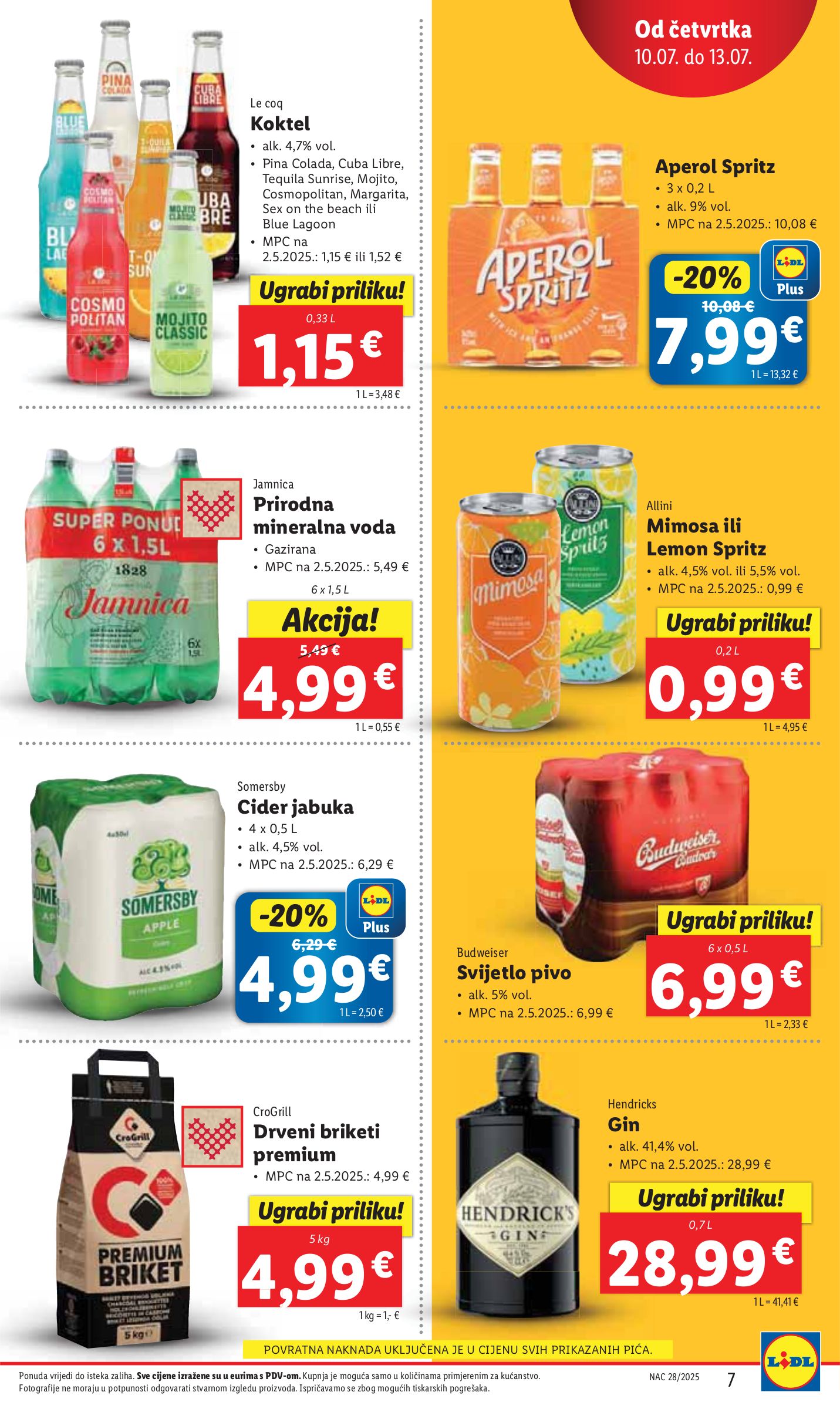 lidl - Prelistajte katalog Lidl, vrijedi od 10.07. do 13.07. - page: 7 lidl - Prelistajte katalog Lidl, vrijedi od 10.07. do 13.07. - page: 7