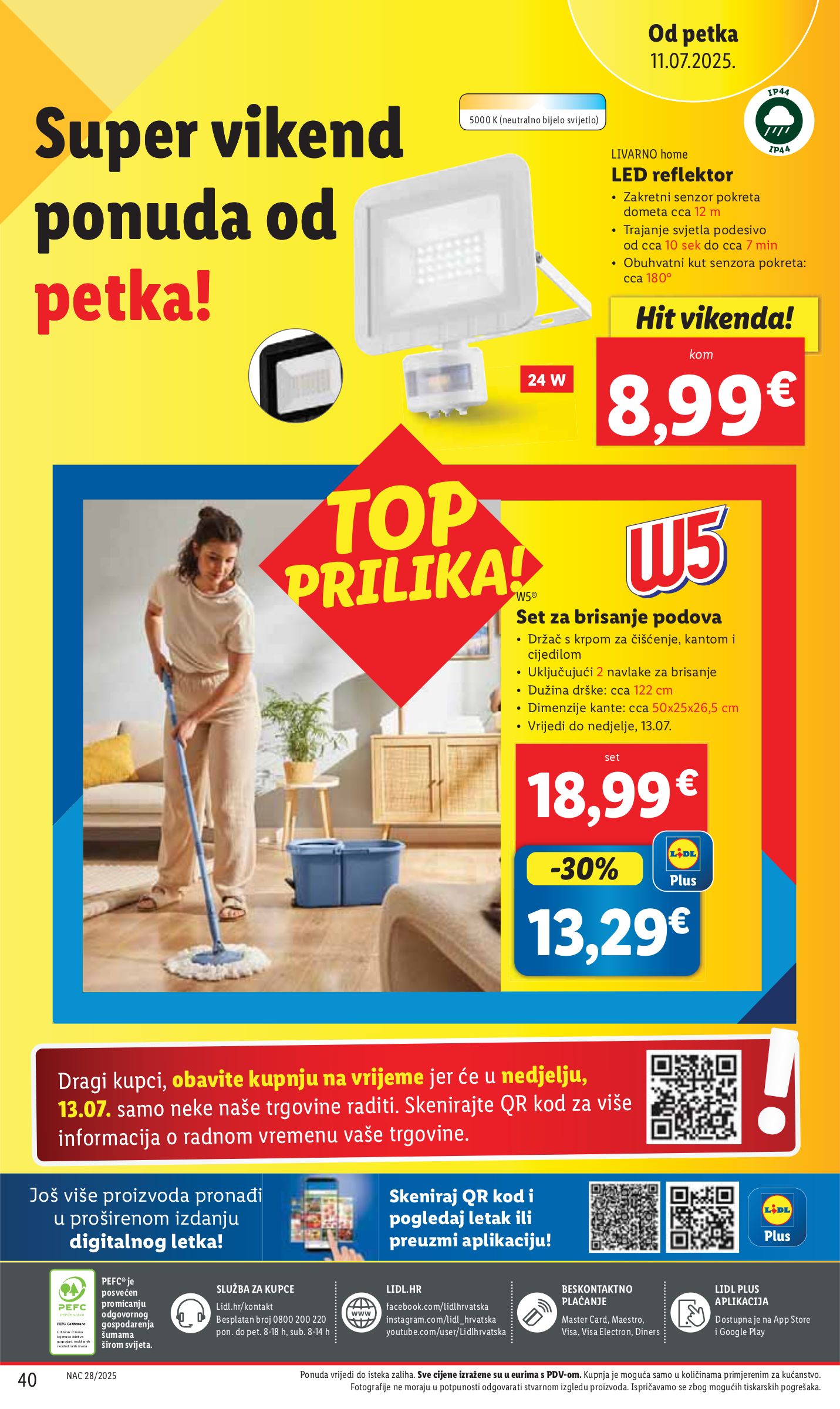 lidl - Prelistajte katalog Lidl, vrijedi od 10.07. do 13.07. - page: 40 lidl - Prelistajte katalog Lidl, vrijedi od 10.07. do 13.07. - page: 40