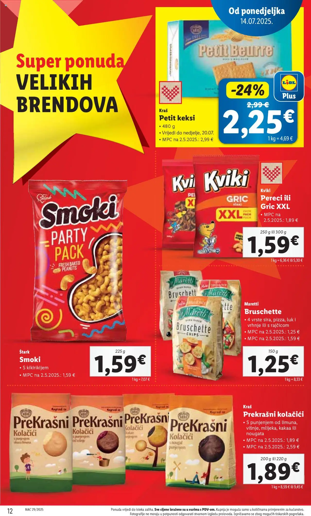 lidl - Katalog Lidl novi 14.07.2025 - 20.07.2025 - page: 12 lidl - Katalog Lidl novi 14.07.2025 - 20.07.2025 - page: 12
