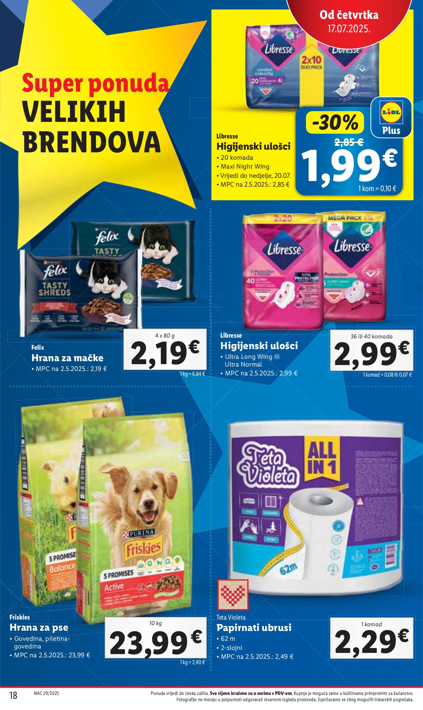 lidl - Prelistajte katalog Lidl, vrijedi od 17.07. do 20.07. - page: 18 lidl - Prelistajte katalog Lidl, vrijedi od 17.07. do 20.07. - page: 18