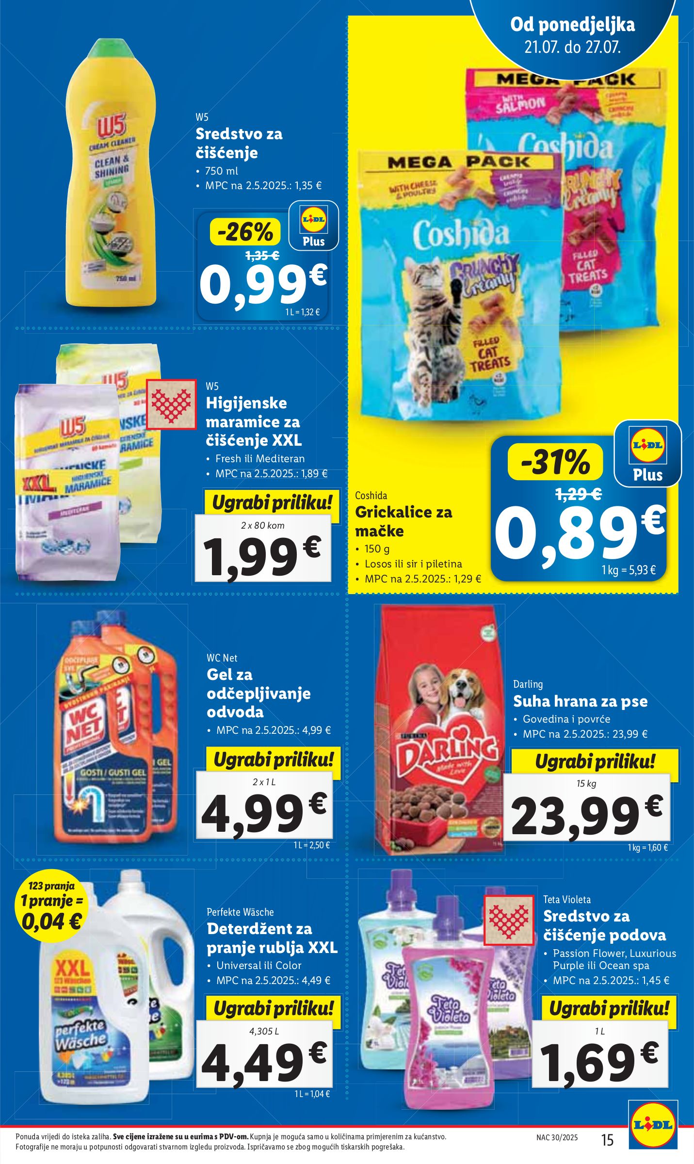 lidl - Prelistajte katalog Lidl, vrijedi od 21.07. do 27.07. - page: 15 lidl - Prelistajte katalog Lidl, vrijedi od 21.07. do 27.07. - page: 15