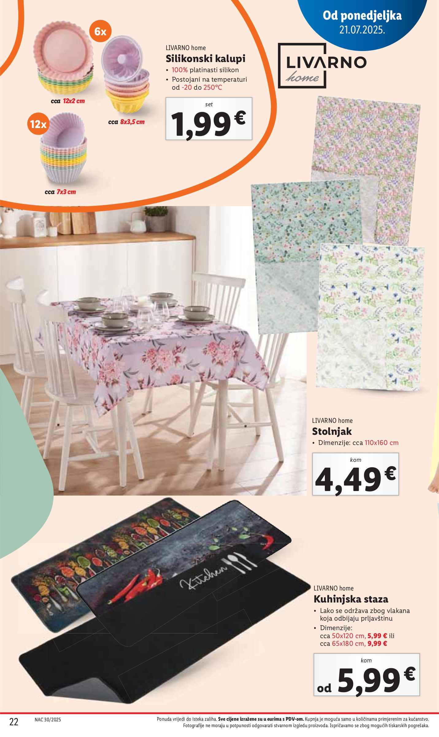 lidl - Prelistajte katalog Lidl, vrijedi od 21.07. do 27.07. - page: 22 lidl - Prelistajte katalog Lidl, vrijedi od 21.07. do 27.07. - page: 22