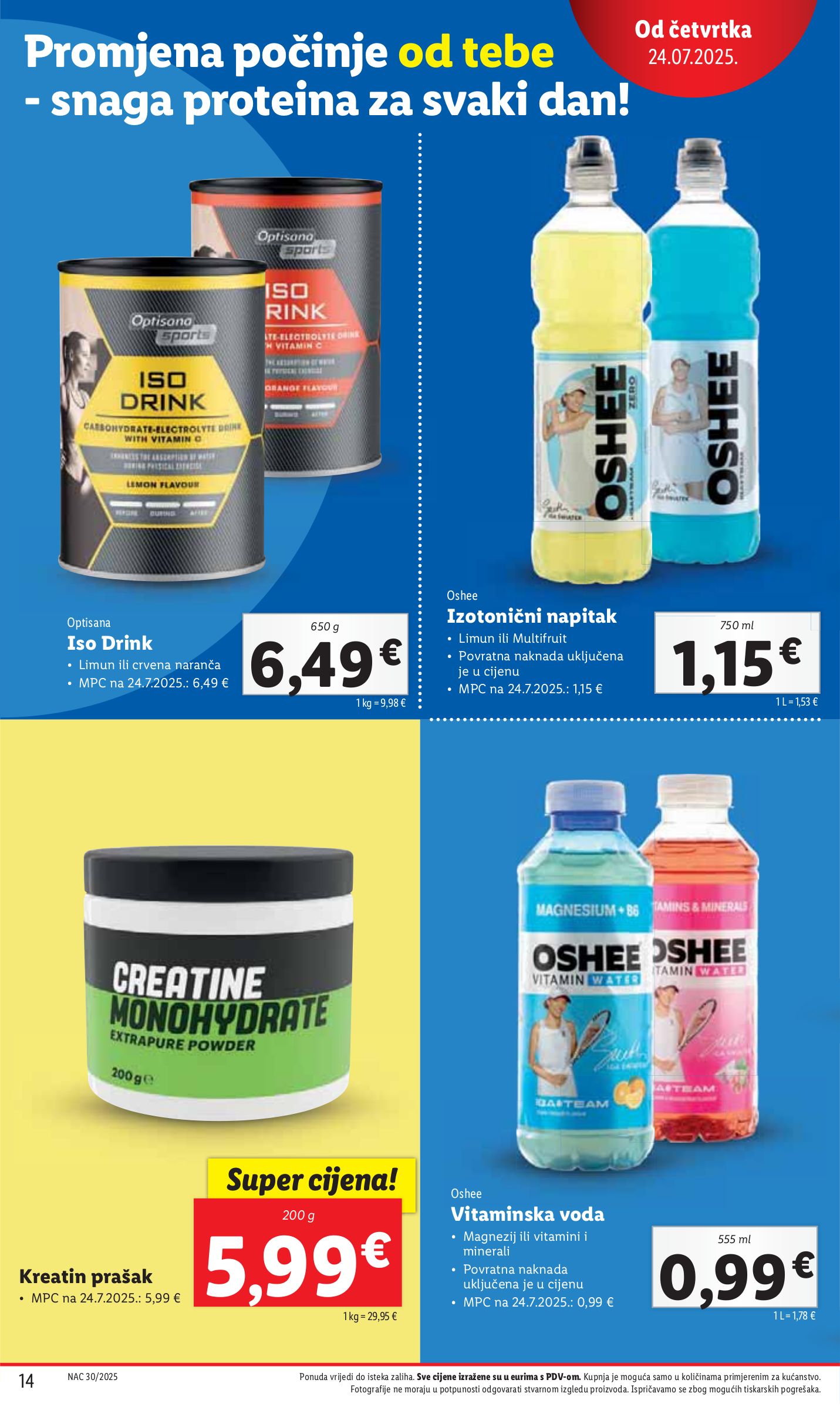 lidl - Prelistajte katalog Lidl, vrijedi od 24.07. do 27.07. - page: 14 lidl - Prelistajte katalog Lidl, vrijedi od 24.07. do 27.07. - page: 14