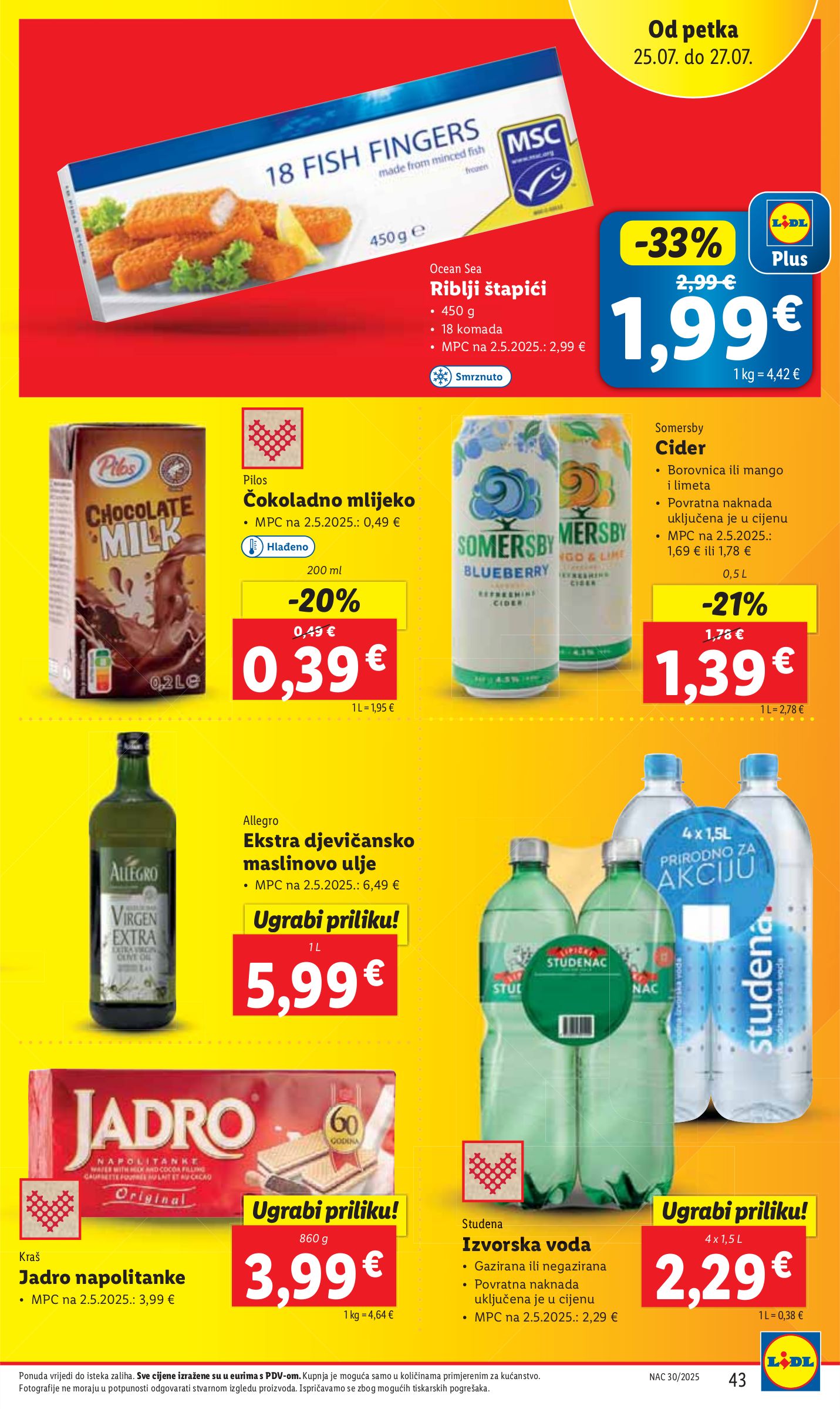 lidl - Prelistajte katalog Lidl, vrijedi od 24.07. do 27.07. - page: 43 lidl - Prelistajte katalog Lidl, vrijedi od 24.07. do 27.07. - page: 43