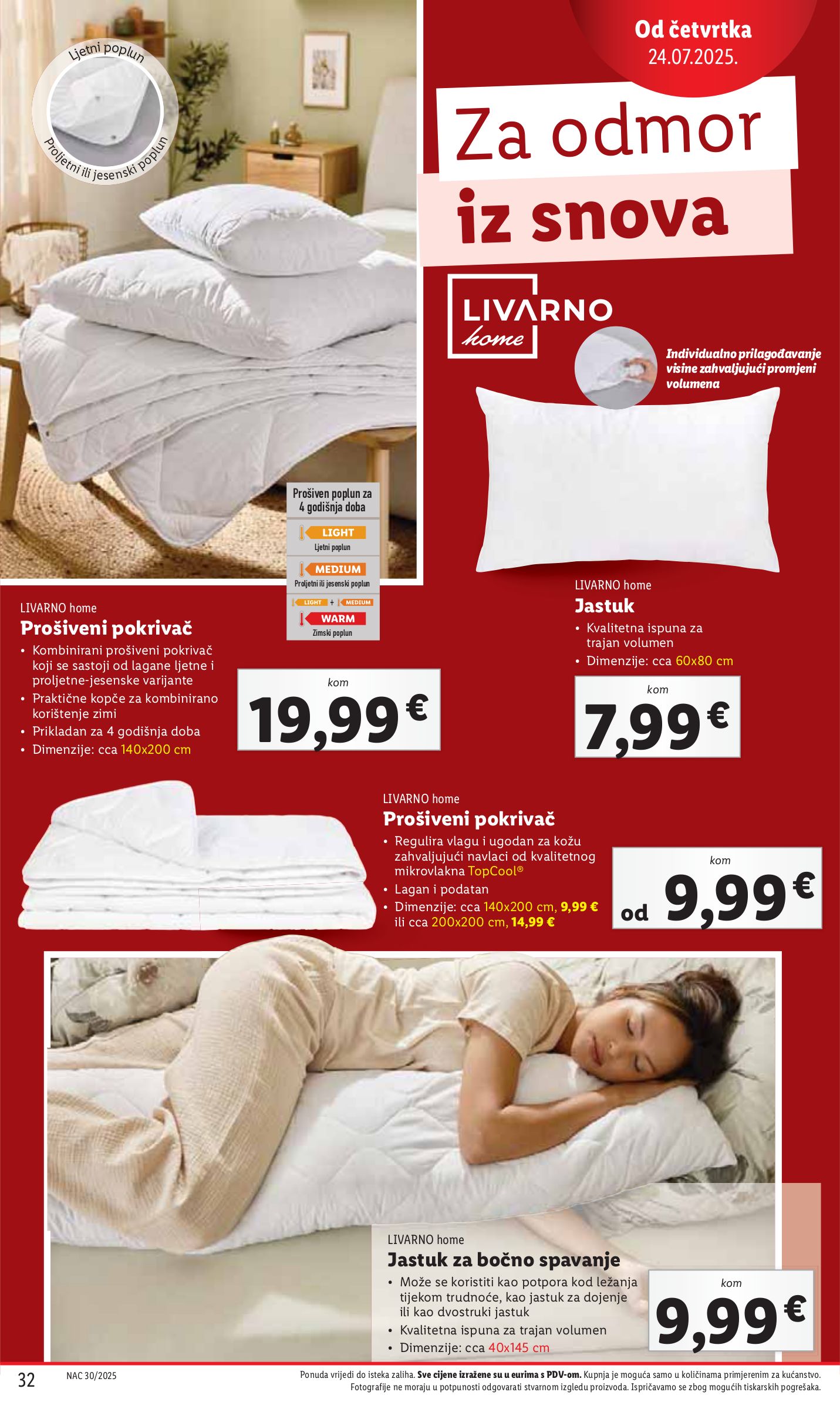 lidl - Prelistajte katalog Lidl, vrijedi od 24.07. do 27.07. - page: 32 lidl - Prelistajte katalog Lidl, vrijedi od 24.07. do 27.07. - page: 32