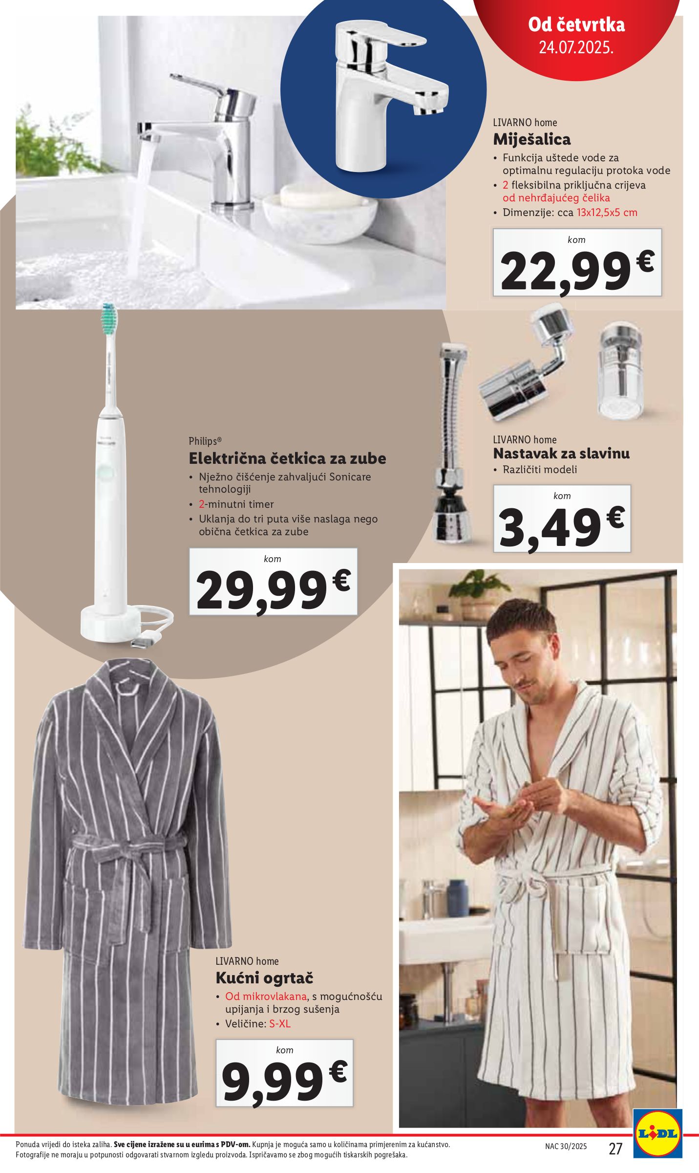 lidl - Prelistajte katalog Lidl, vrijedi od 24.07. do 27.07. - page: 27 lidl - Prelistajte katalog Lidl, vrijedi od 24.07. do 27.07. - page: 27