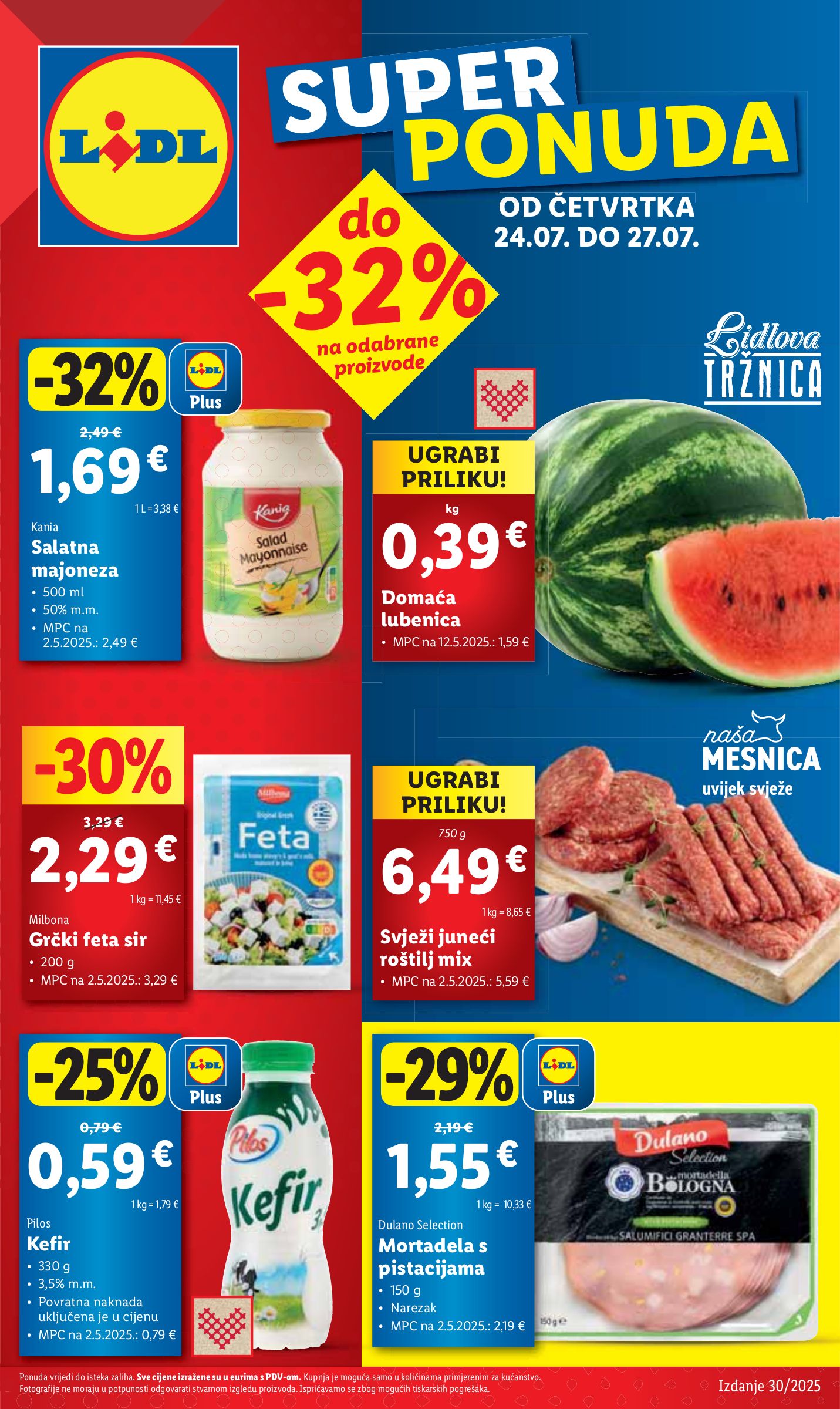 lidl - Prelistajte katalog Lidl, vrijedi od 24.07. do 27.07. - page: 1 lidl - Prelistajte katalog Lidl, vrijedi od 24.07. do 27.07. - page: 1