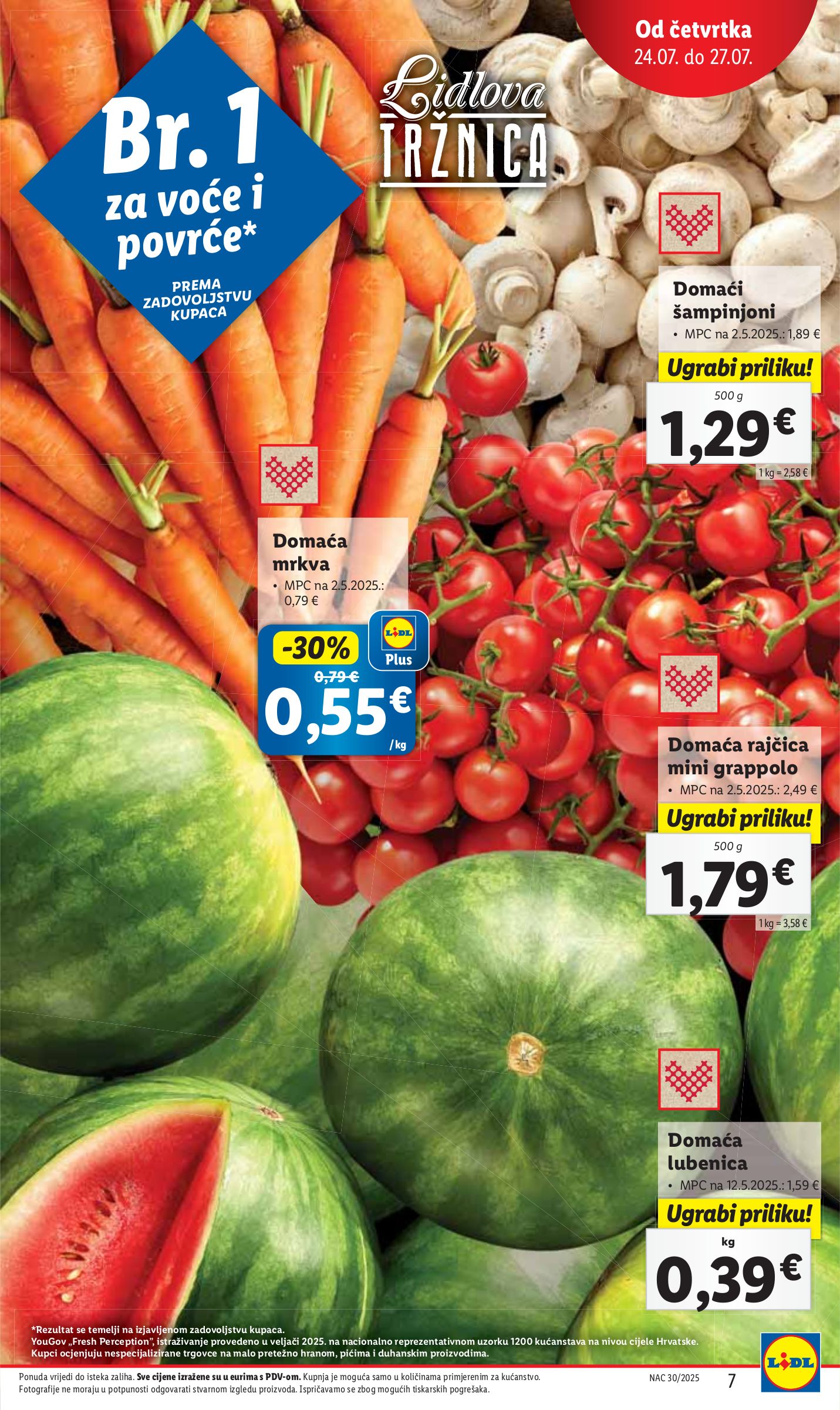 lidl - Prelistajte katalog Lidl, vrijedi od 24.07. do 27.07. - page: 7 lidl - Prelistajte katalog Lidl, vrijedi od 24.07. do 27.07. - page: 7