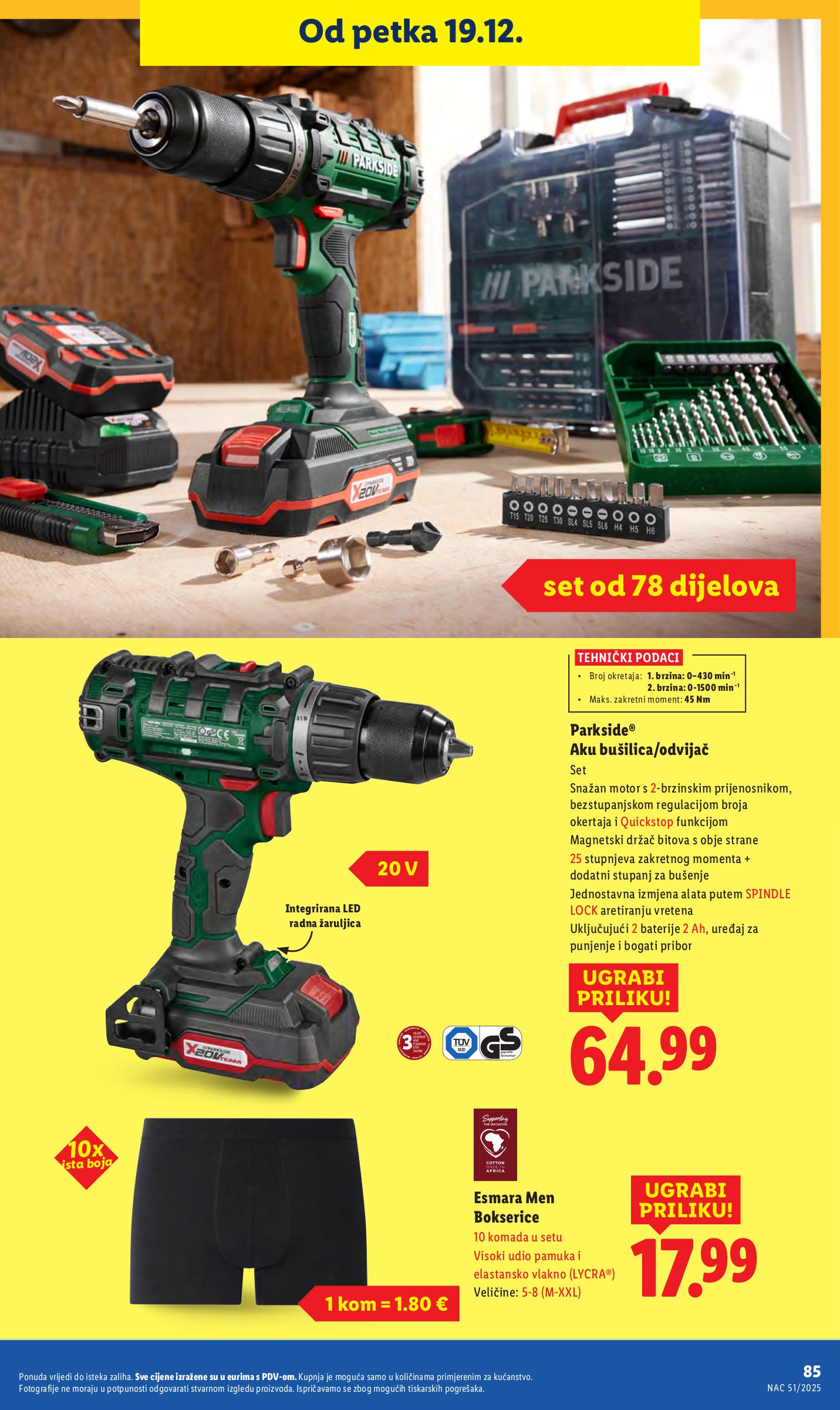 lidl - Prelistajte katalog Lidl, vrijedi od 15.12. do 24.12. - page: 85