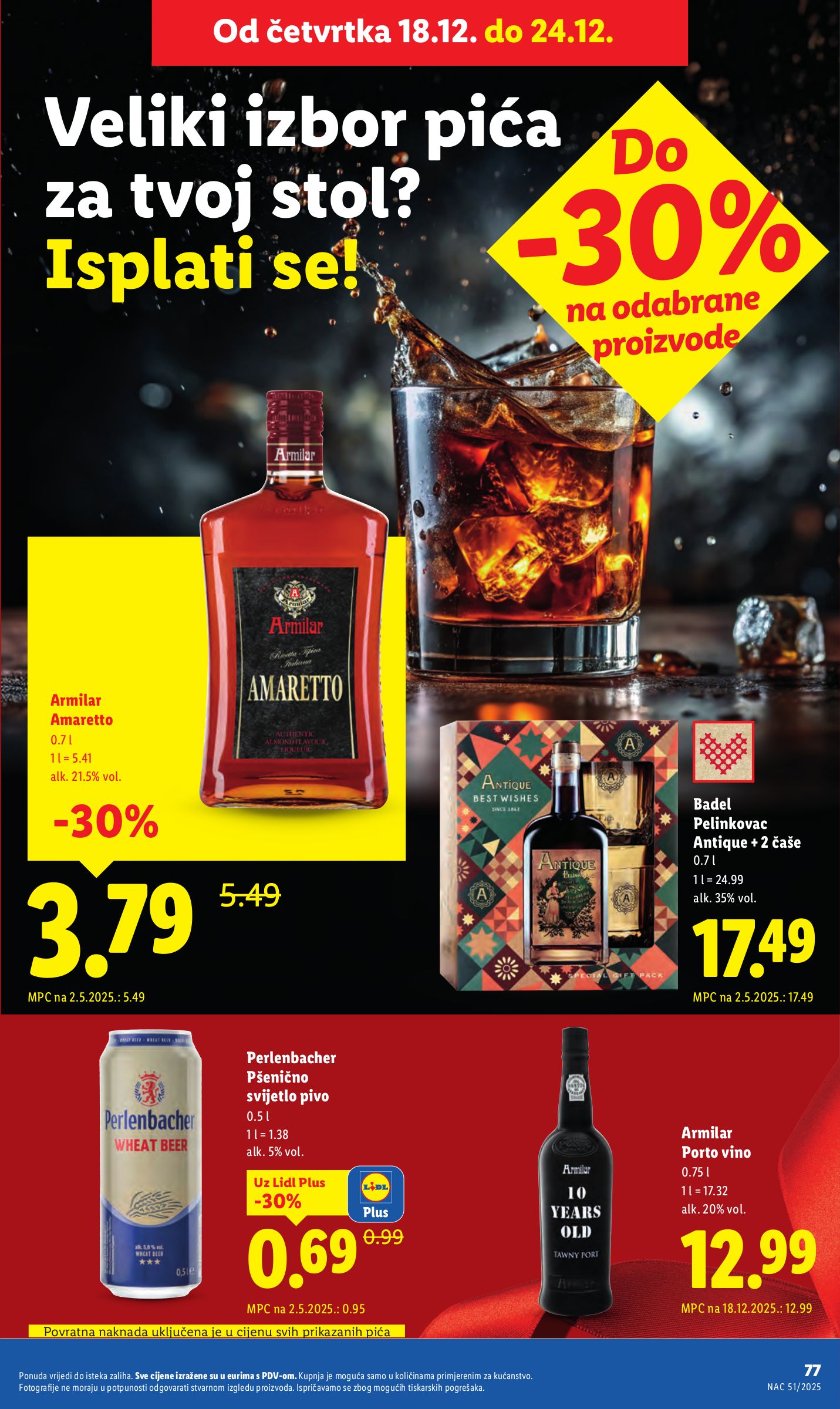 lidl - Prelistajte katalog Lidl, vrijedi od 15.12. do 24.12. - page: 77