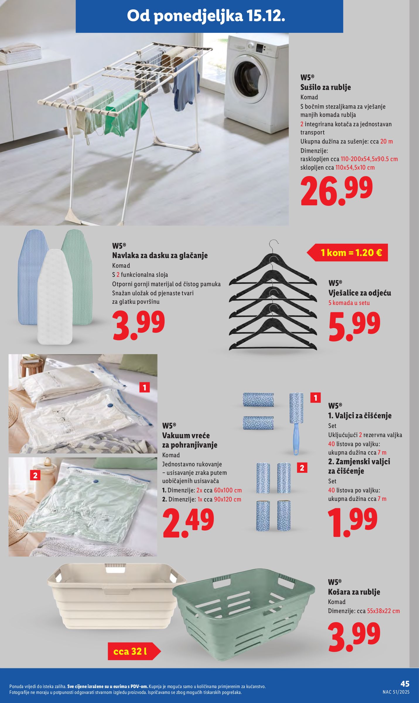 lidl - Prelistajte katalog Lidl, vrijedi od 15.12. do 24.12. - page: 45