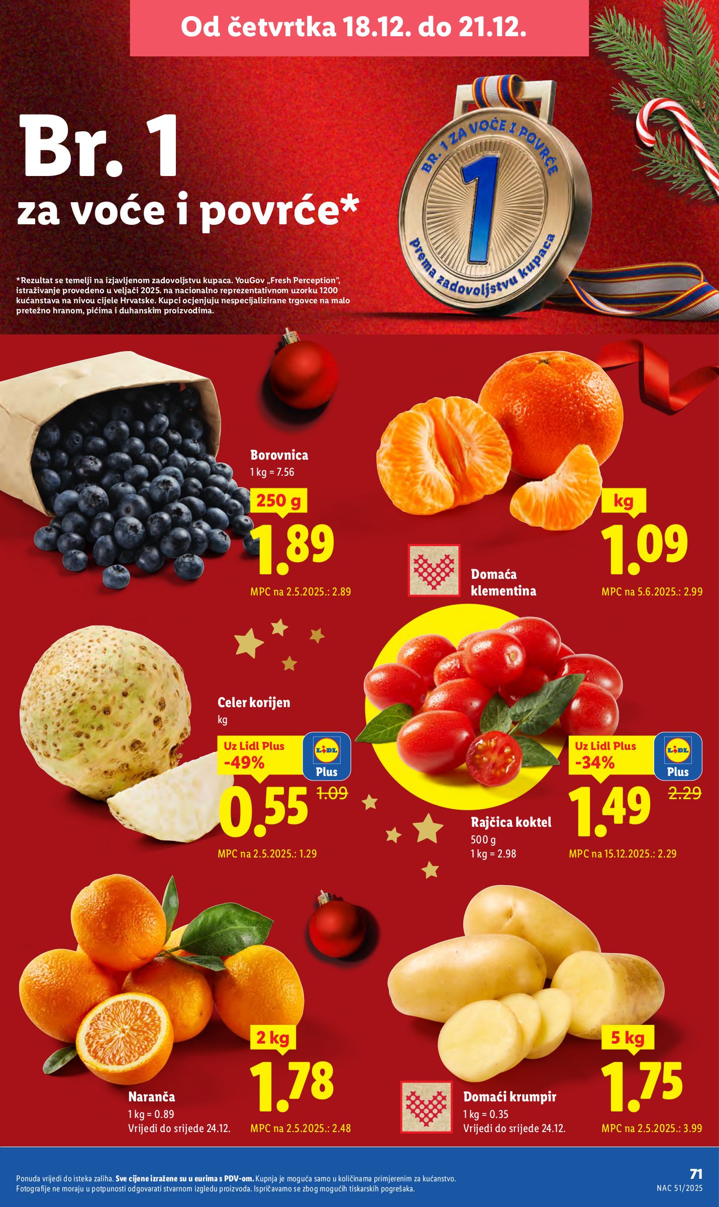 lidl - Prelistajte katalog Lidl, vrijedi od 15.12. do 24.12. - page: 71