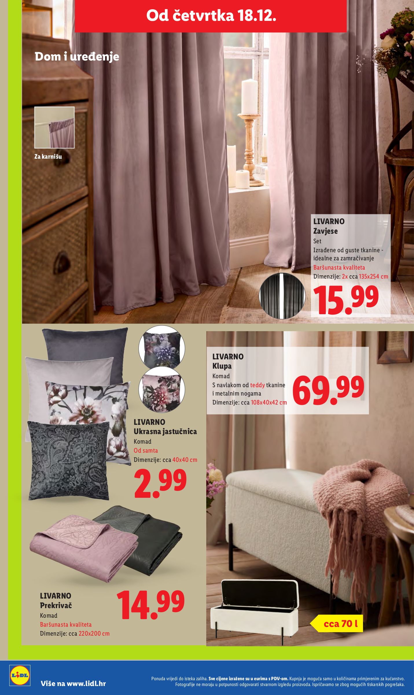 lidl - Prelistajte katalog Lidl, vrijedi od 15.12. do 24.12. - page: 62