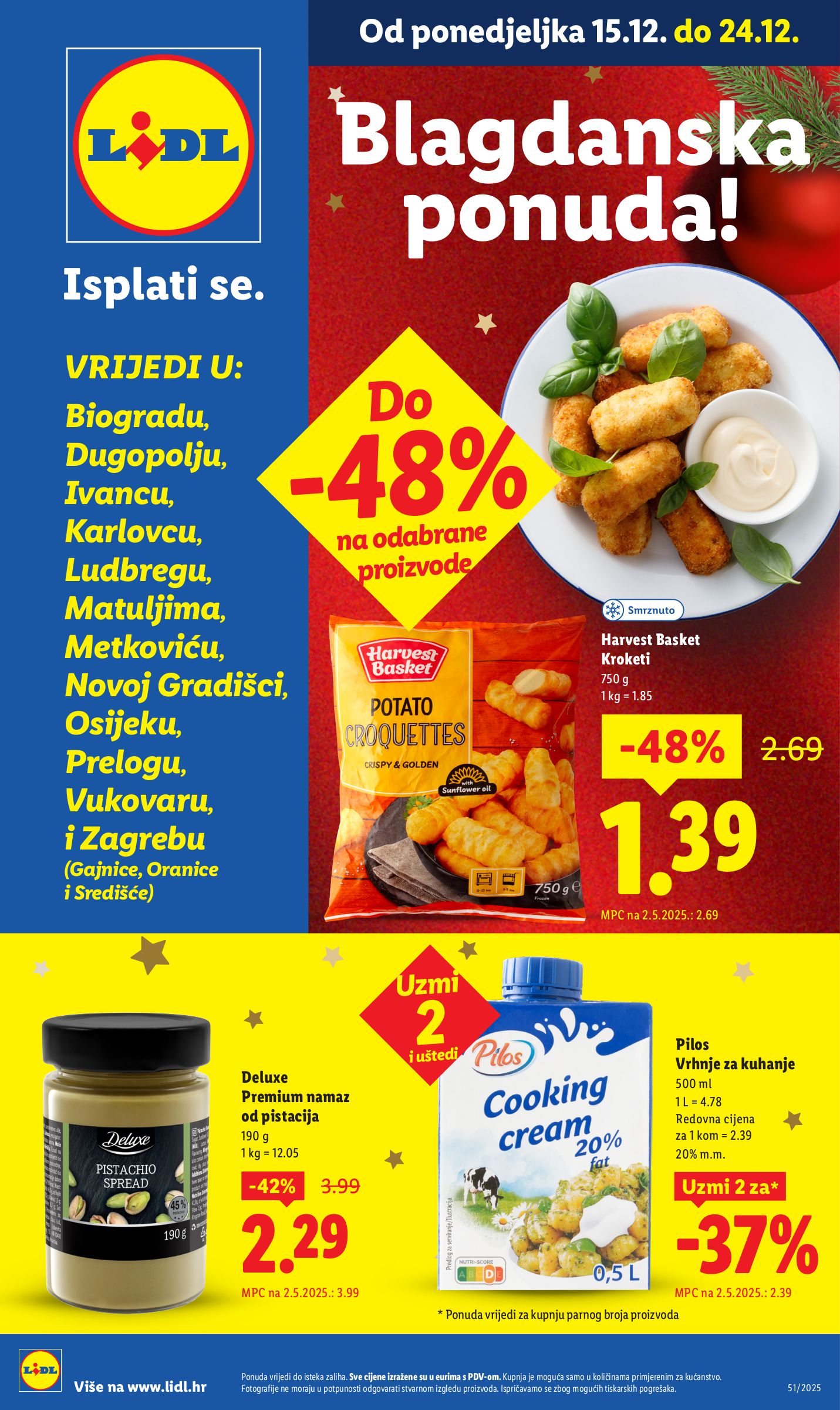 lidl - Prelistajte katalog Lidl - Super Ponuda, vrijedi od 15.12. do 24.12.