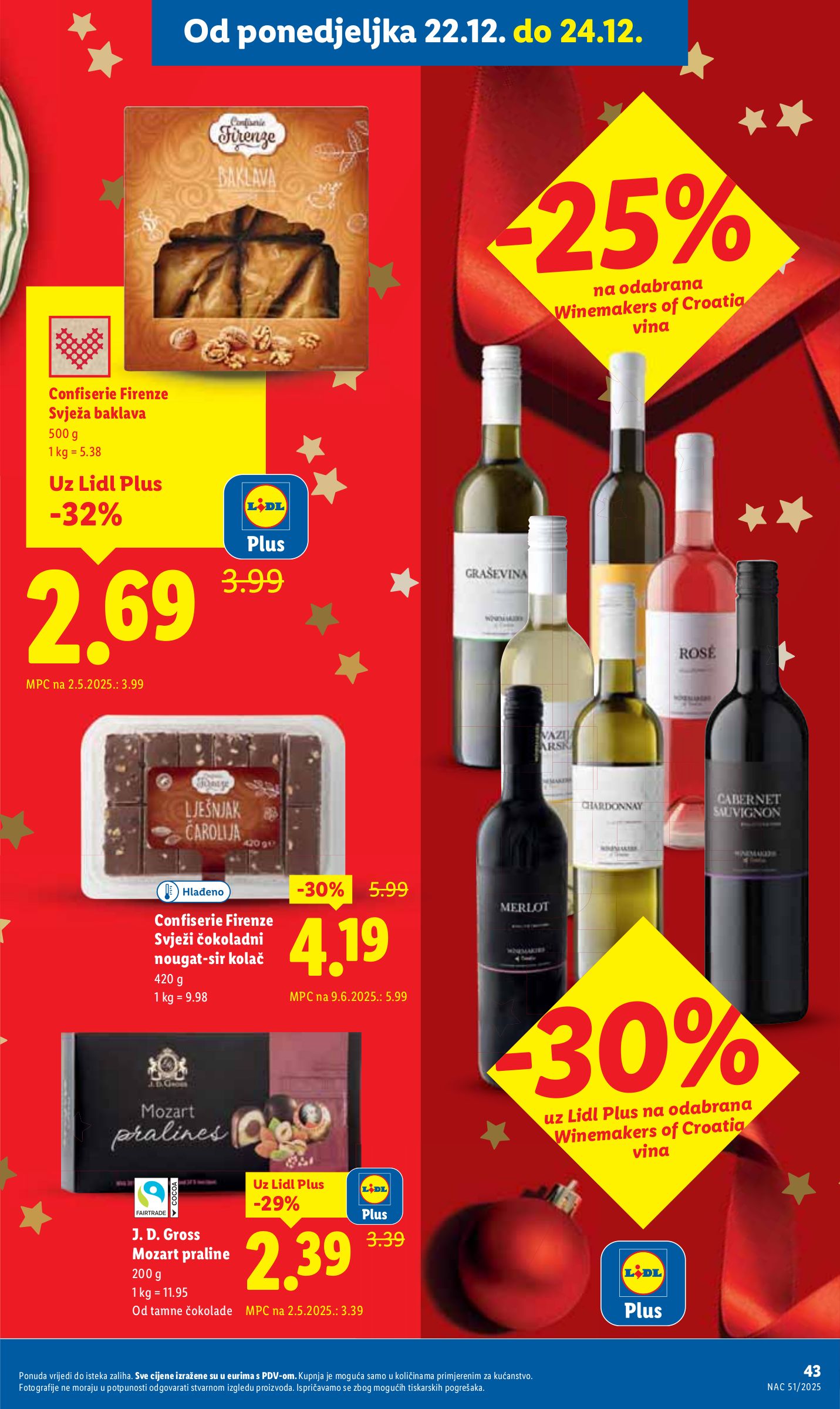 lidl - Prelistajte katalog Lidl, vrijedi od 18.12. do 24.12. - page: 43