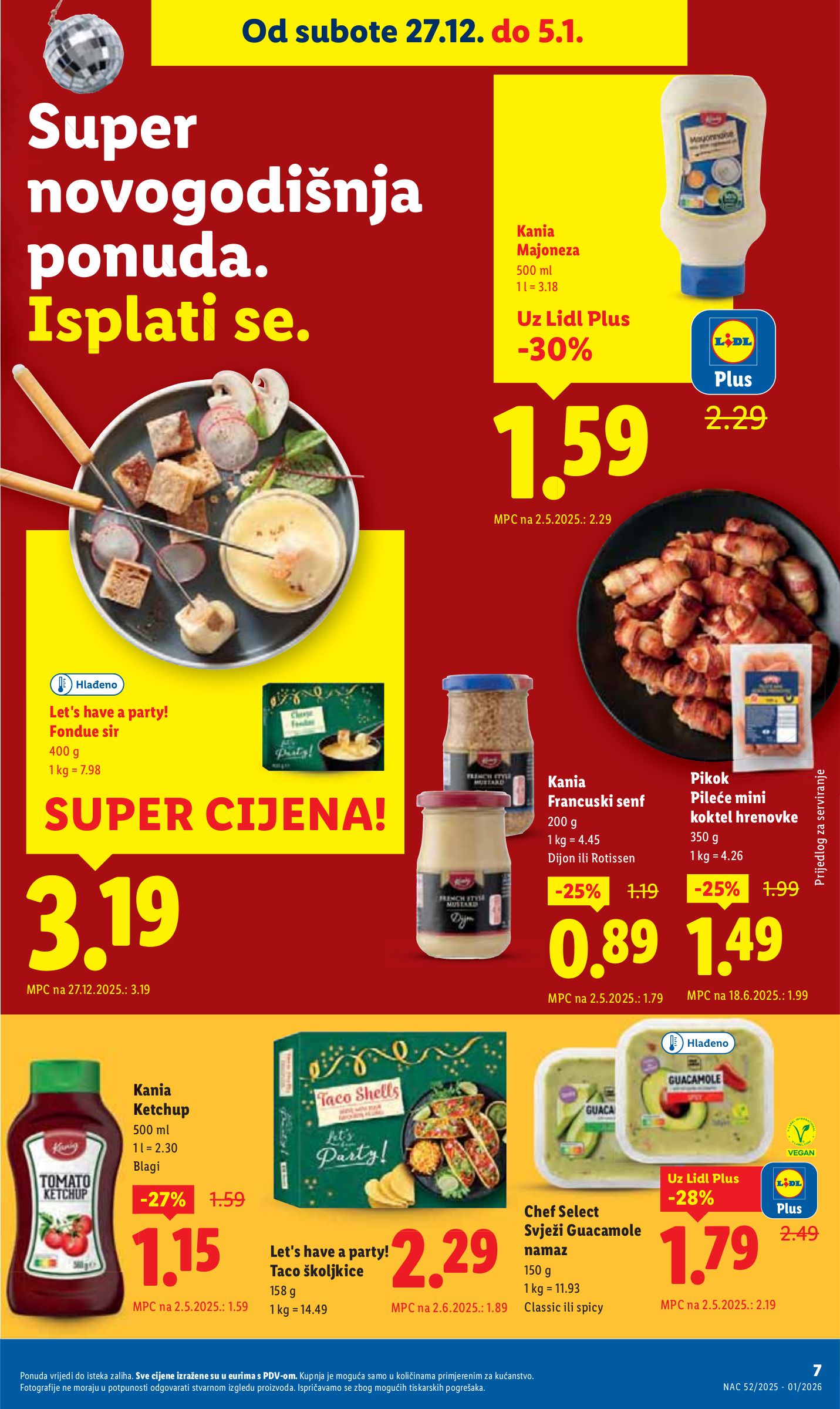 lidl - Prelistajte katalog Lidl, vrijedi od 27.12. do 05.01. - page: 7