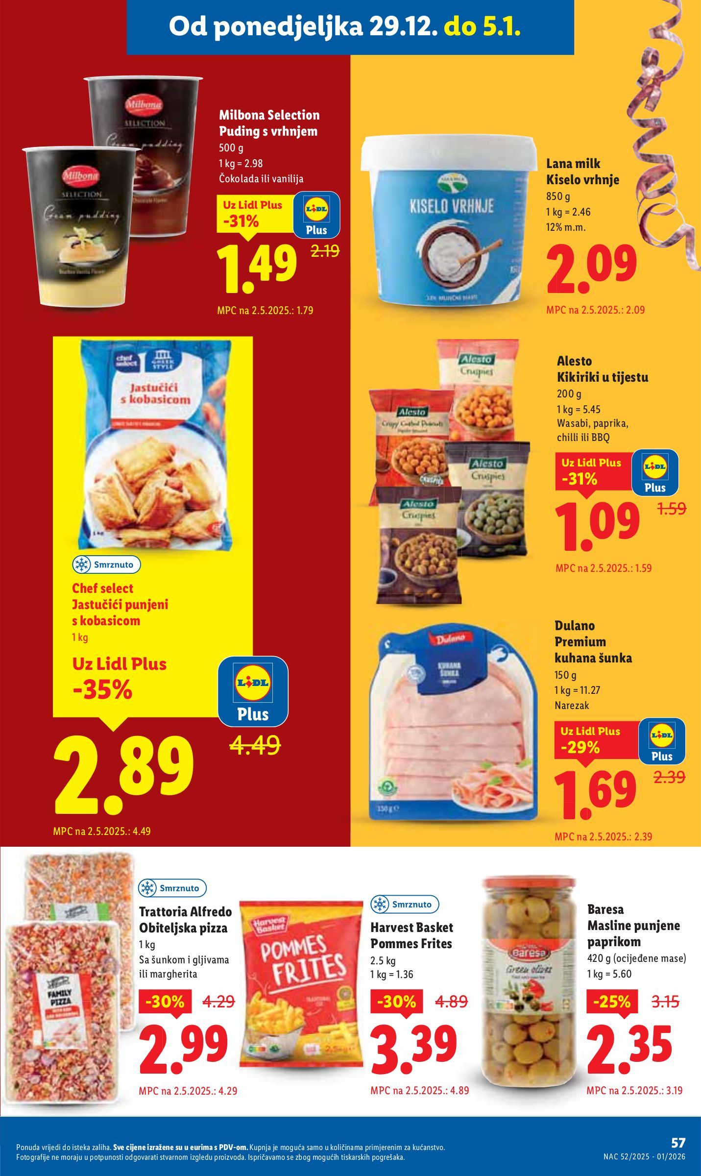 lidl - Prelistajte katalog Lidl, vrijedi od 27.12. do 05.01. - page: 57