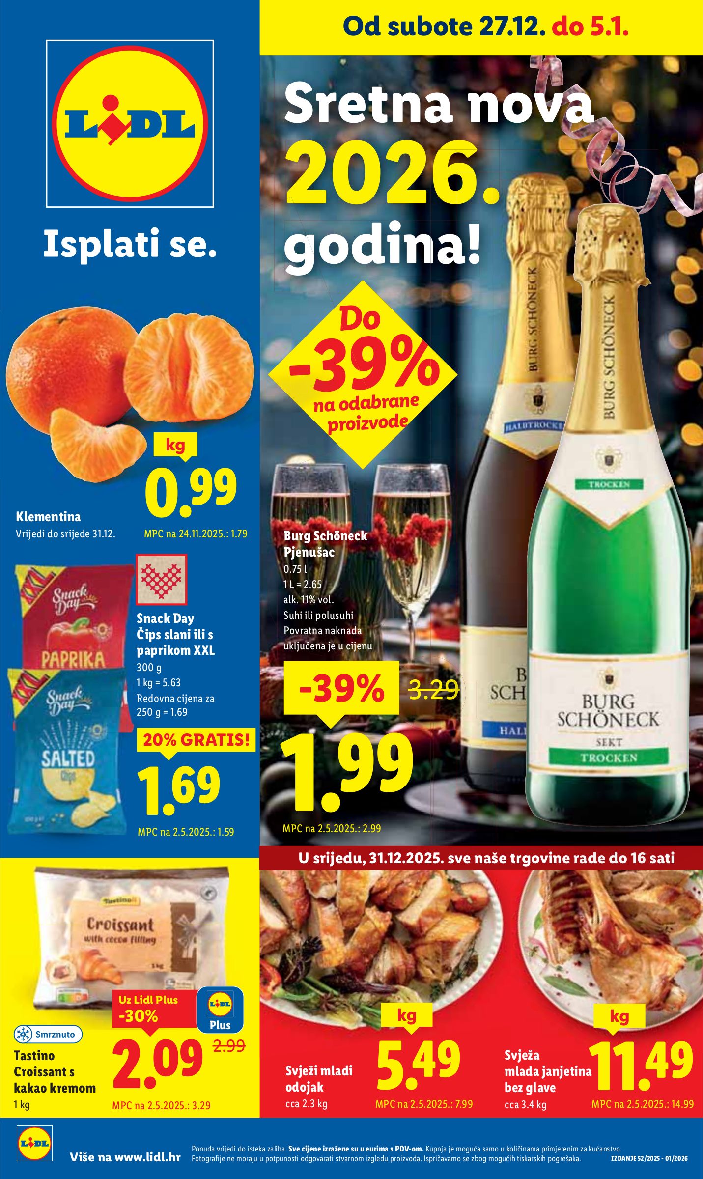 lidl - Prelistajte katalog Lidl, vrijedi od 27.12. do 05.01.