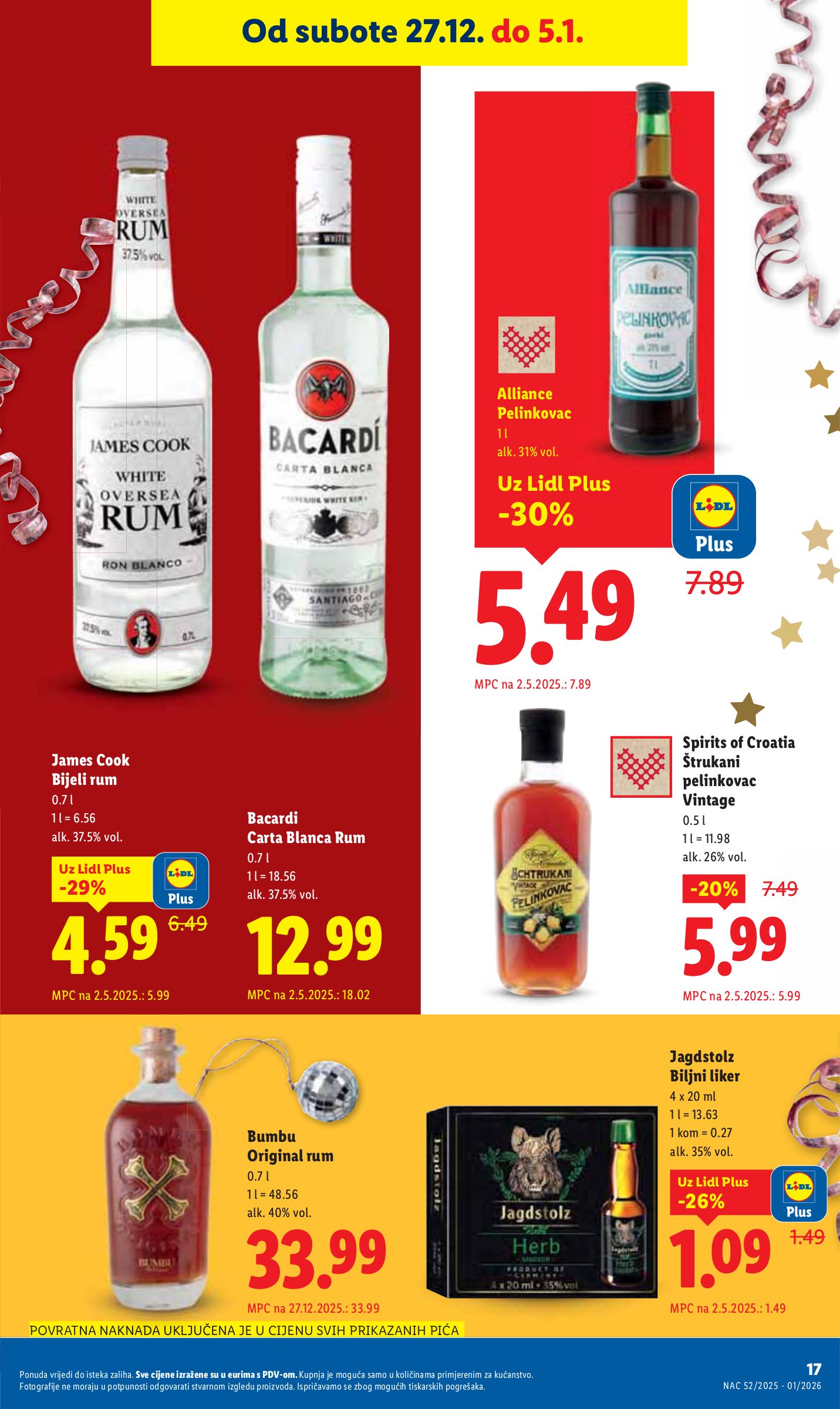 lidl - Prelistajte katalog Lidl, vrijedi od 27.12. do 05.01. - page: 17