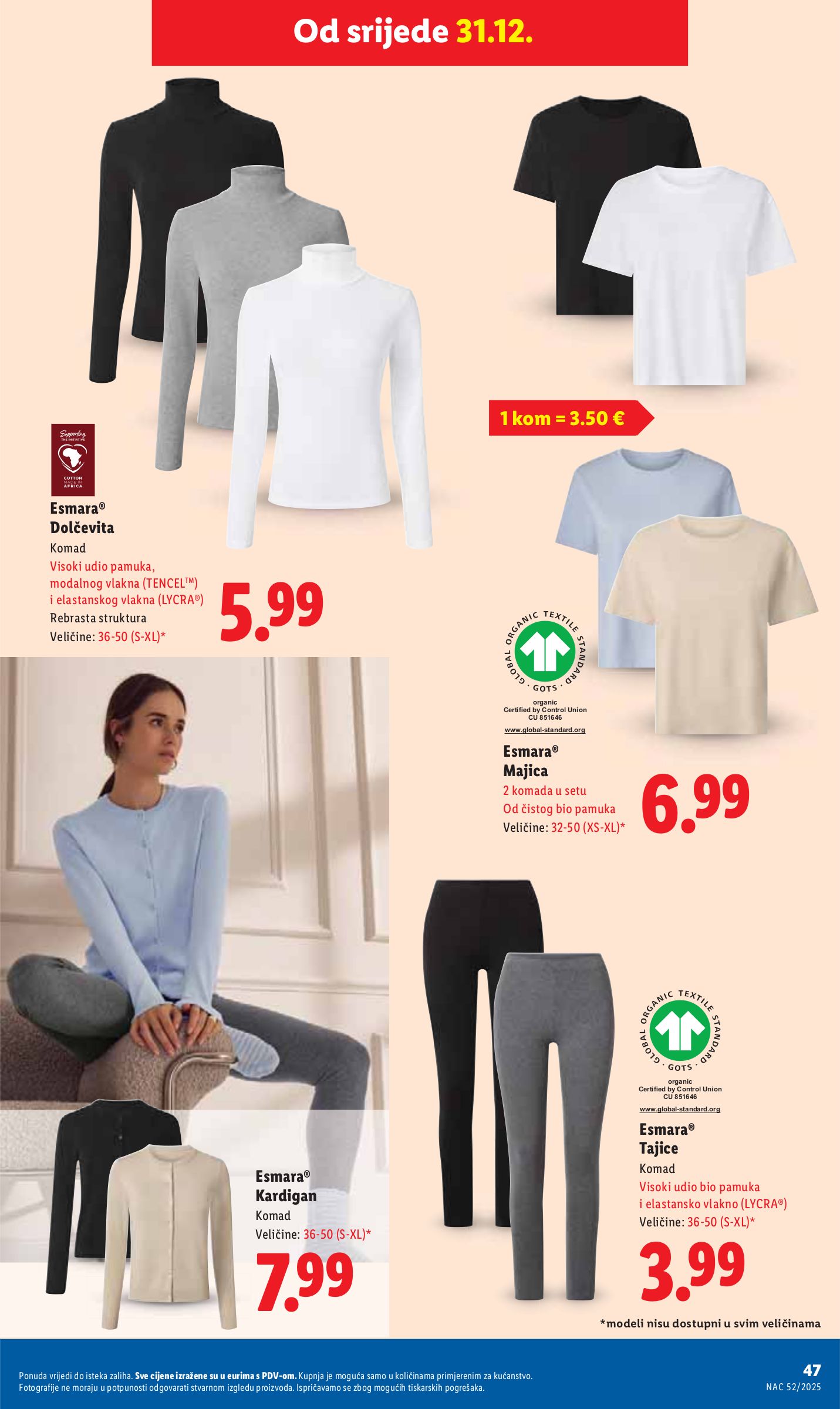 lidl - Prelistajte katalog Lidl, vrijedi od 27.12. do 05.01. - page: 47