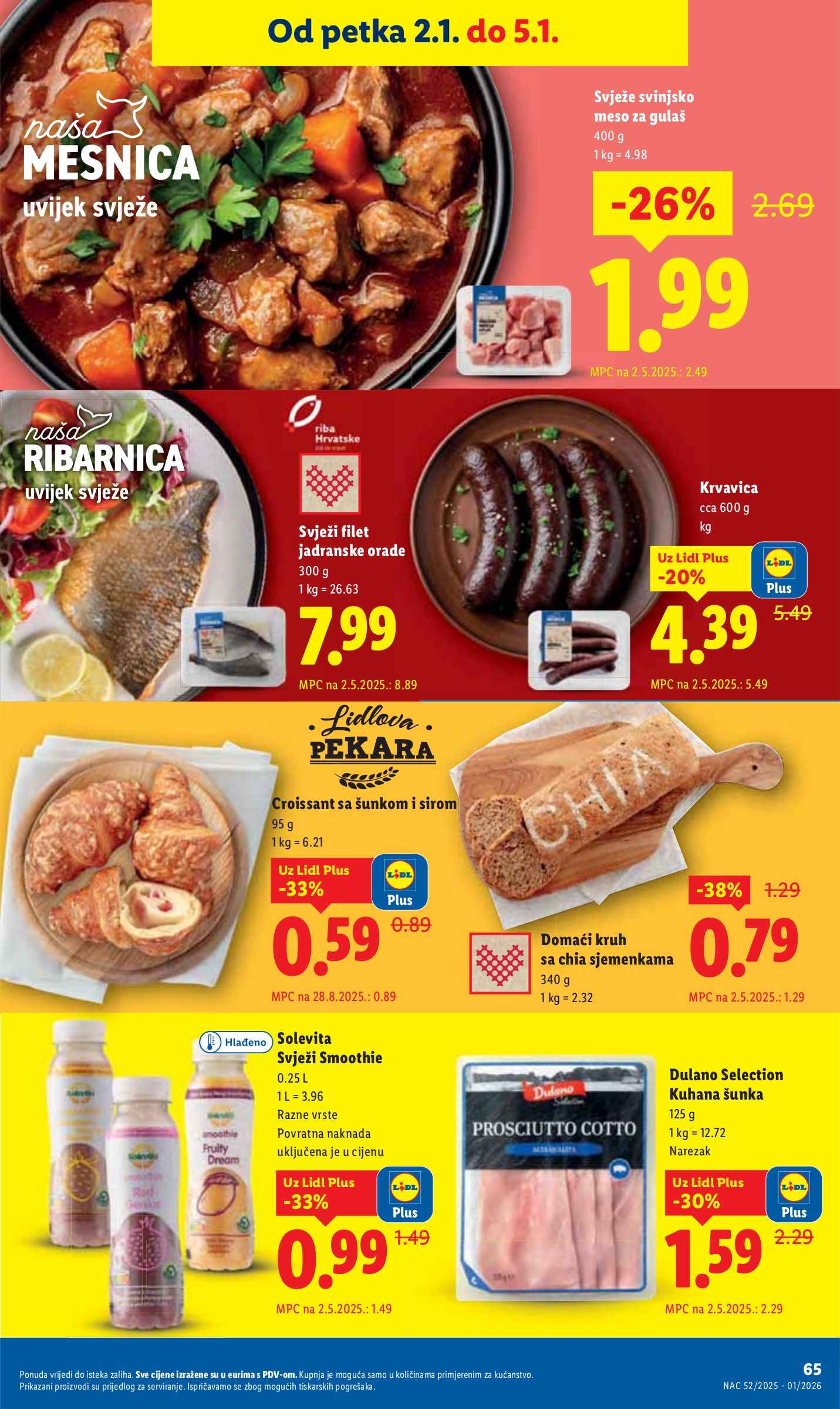 lidl - Prelistajte katalog Lidl, vrijedi od 27.12. do 05.01. - page: 65