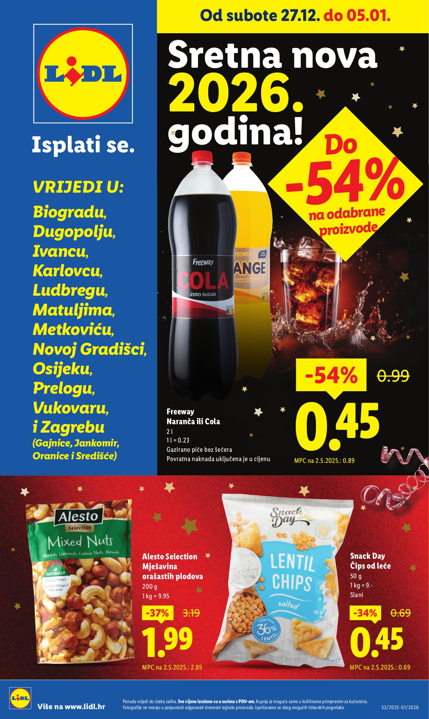 lidl - Prelistajte katalog Lidl - Super Ponuda, vrijedi od 27.12. do 05.01.