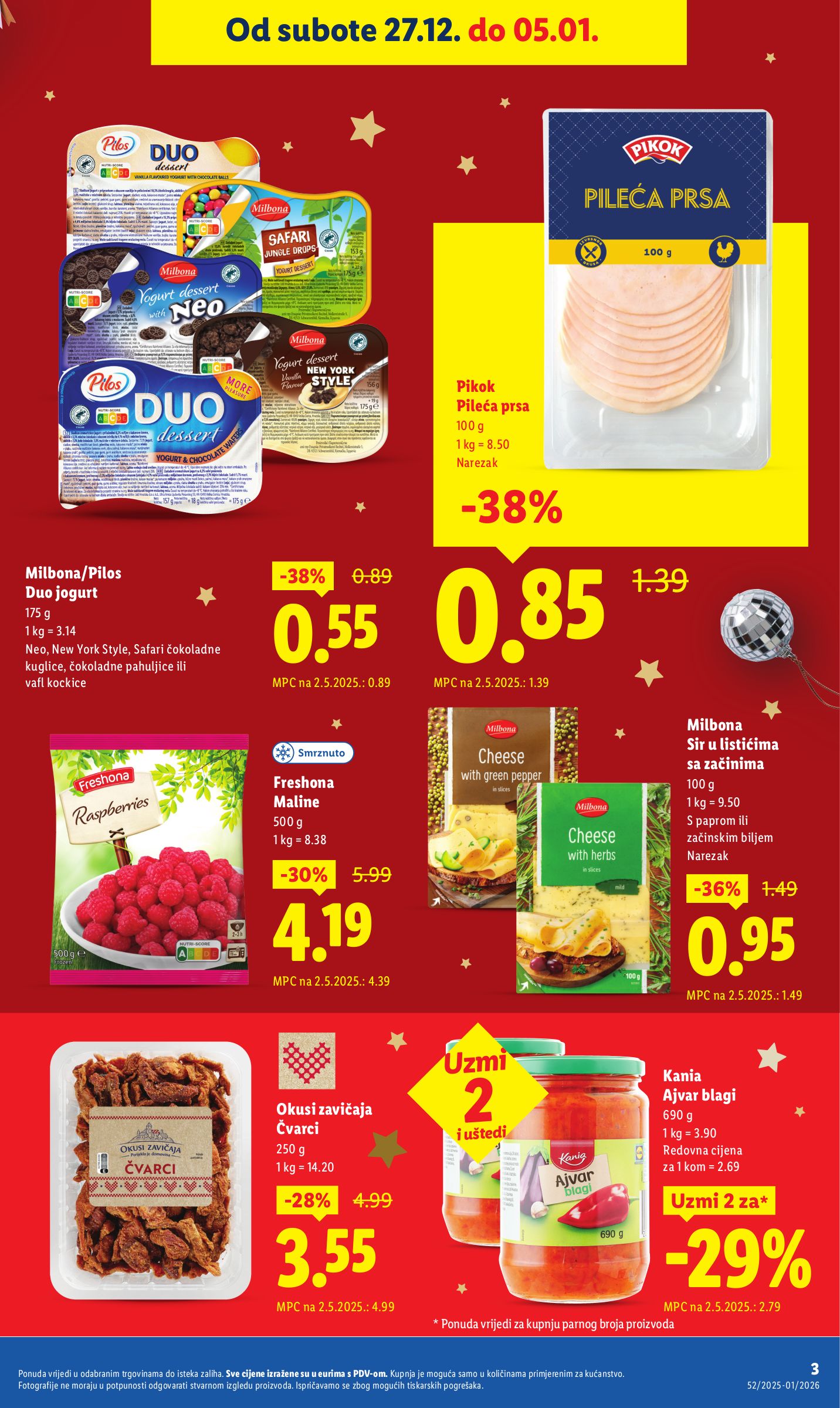 lidl - Prelistajte katalog Lidl - Super Ponuda, vrijedi od 27.12. do 05.01. - page: 3