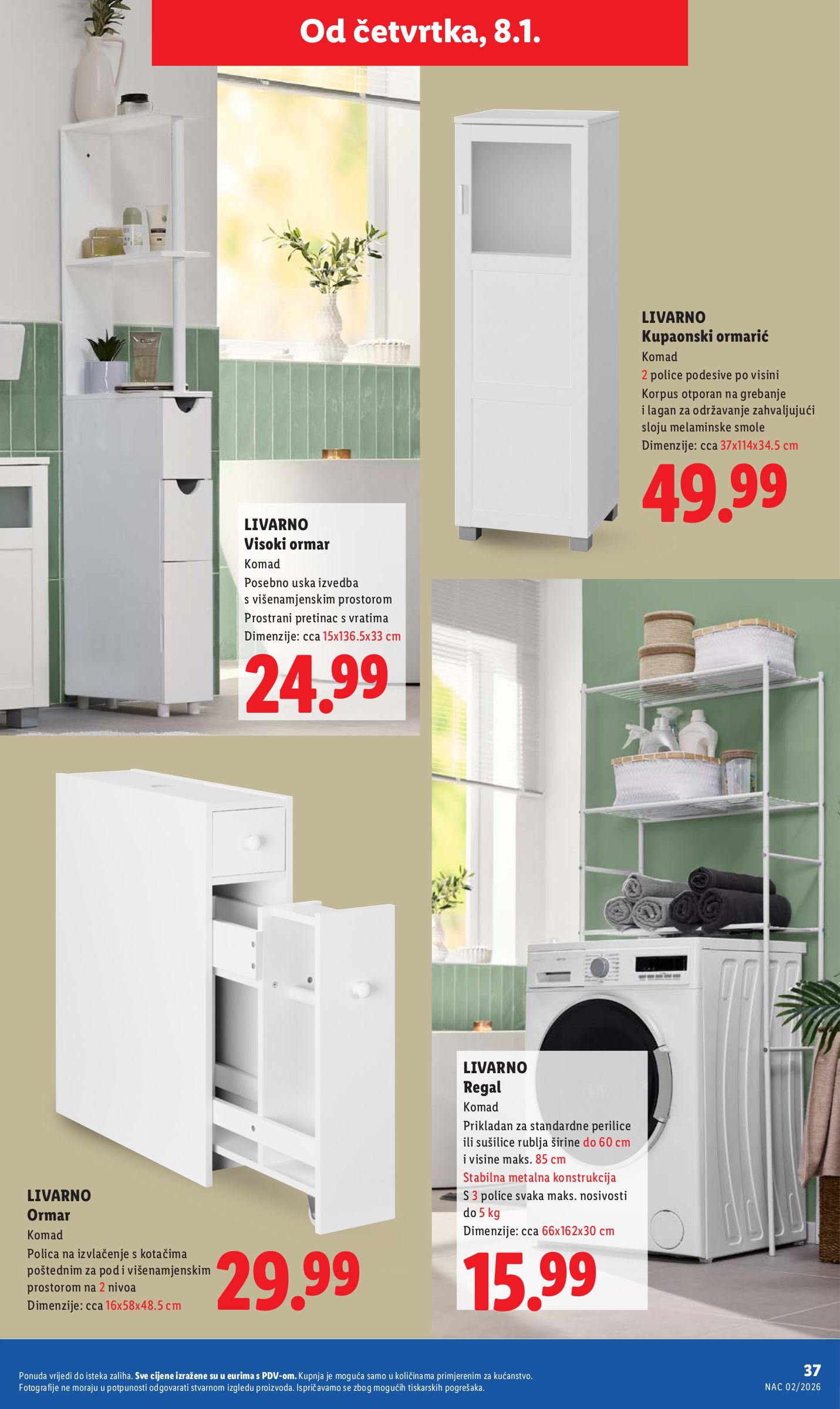 lidl - Prelistajte katalog Lidl, vrijedi od 07.01. do 11.01. - page: 37