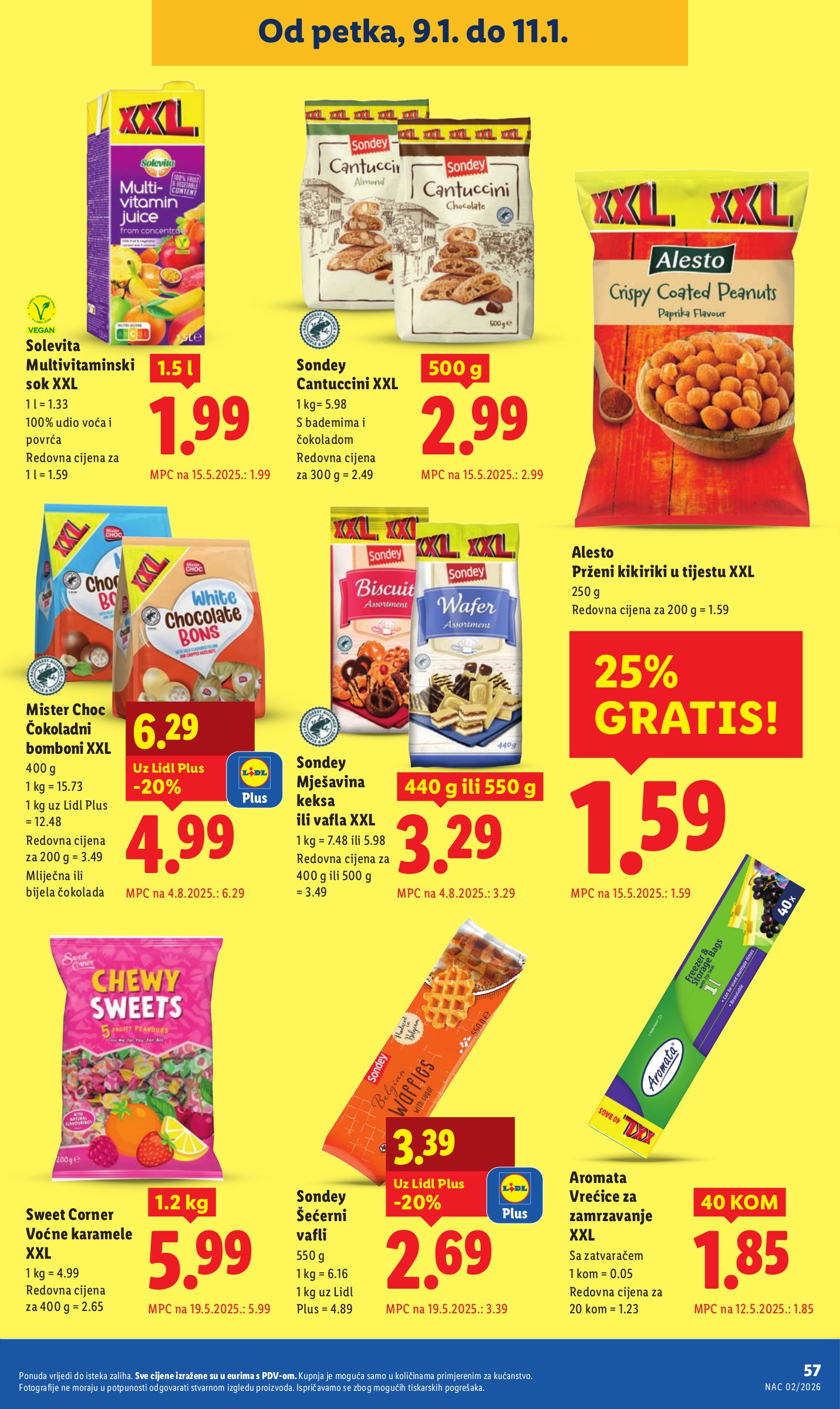 lidl - Prelistajte katalog Lidl, vrijedi od 07.01. do 11.01. - page: 57