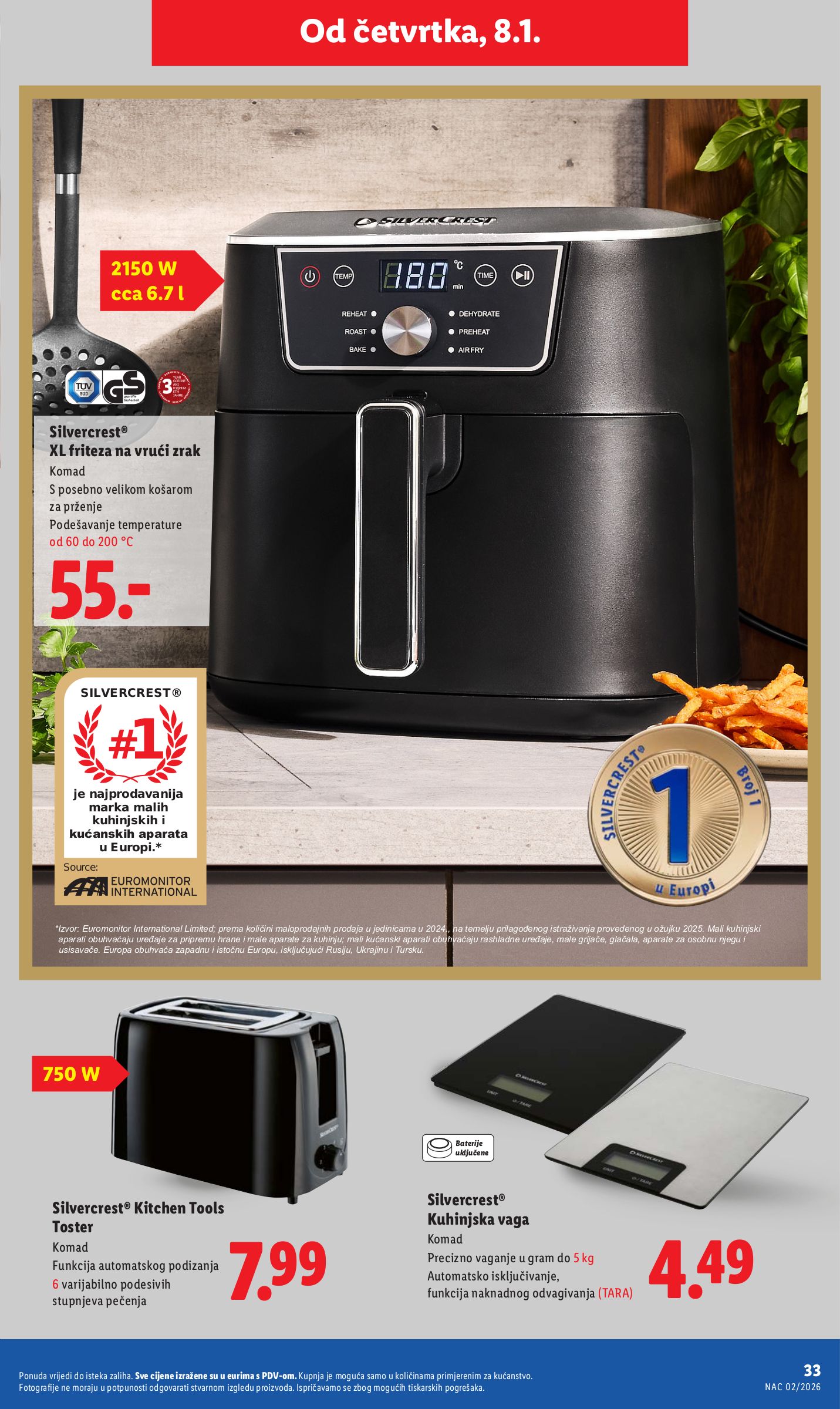 lidl - Prelistajte katalog Lidl, vrijedi od 07.01. do 11.01. - page: 33