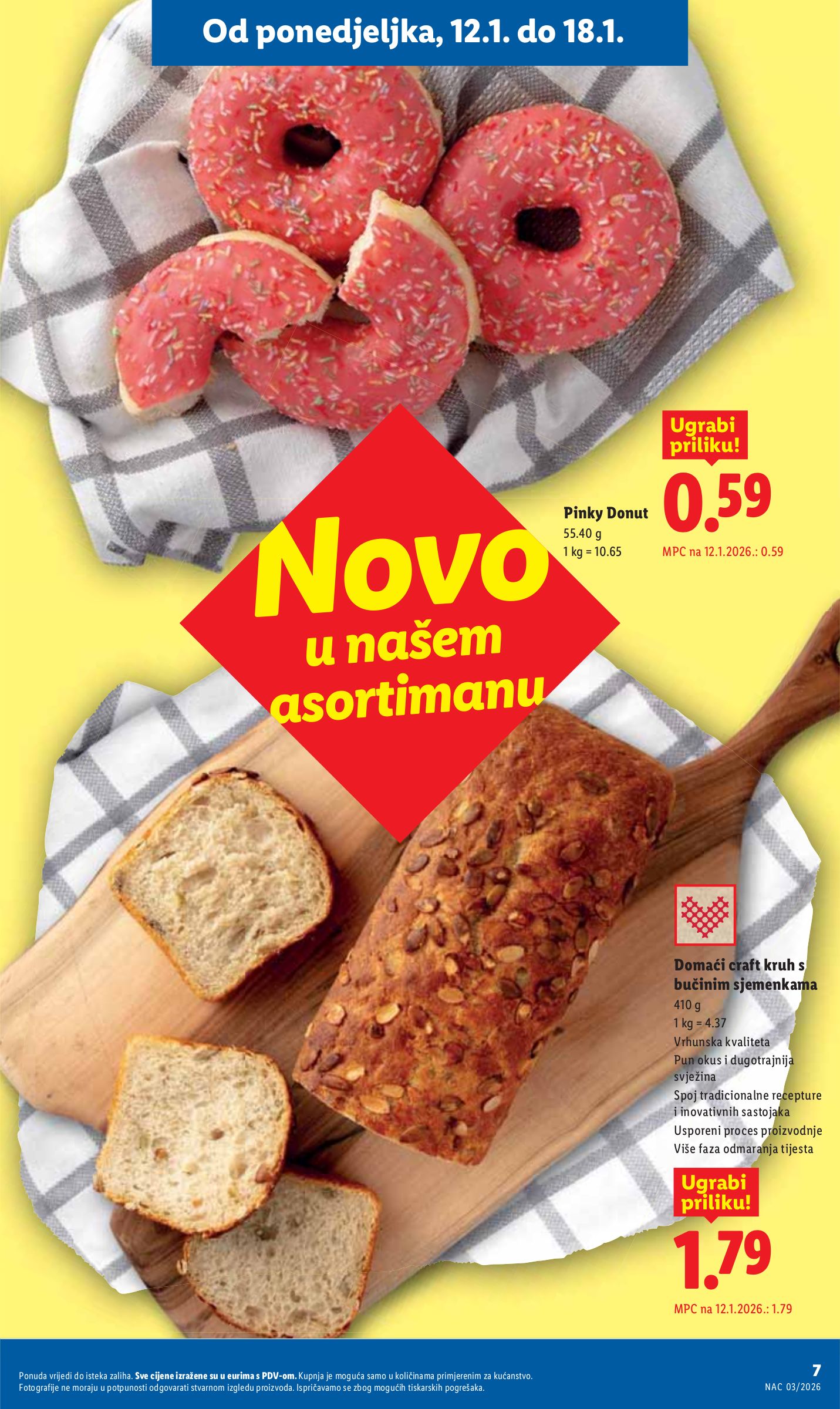 lidl - Prelistajte katalog Lidl, vrijedi od 12.01. do 18.01. - page: 7