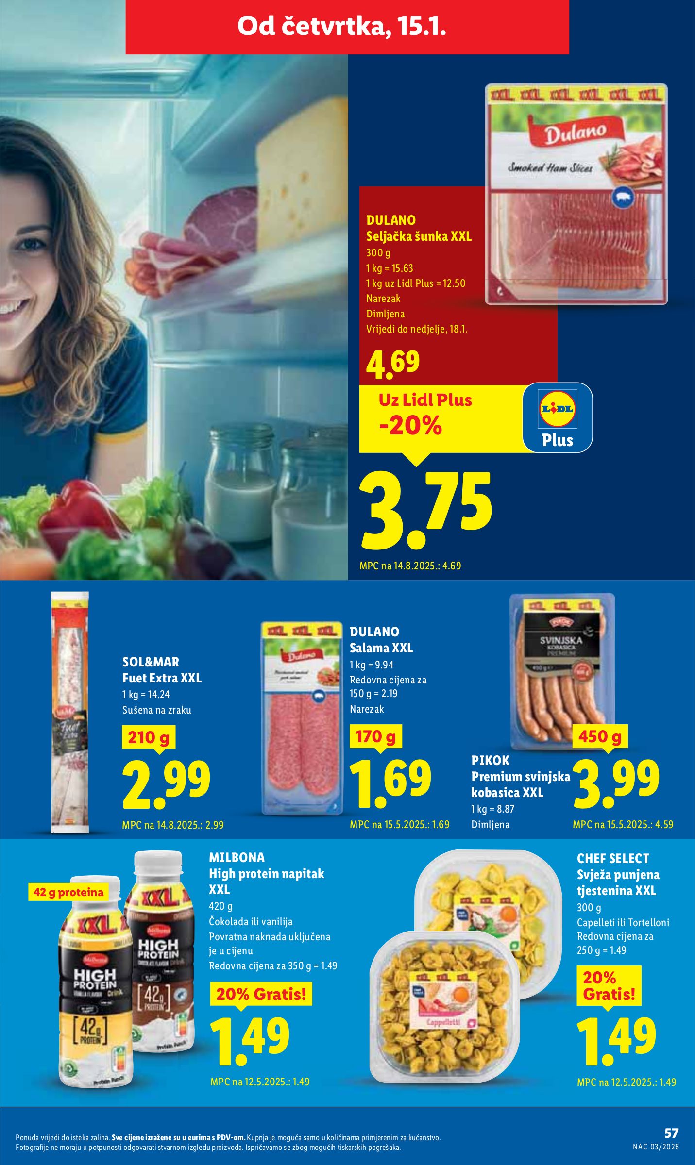 lidl - Prelistajte katalog Lidl, vrijedi od 12.01. do 18.01. - page: 57