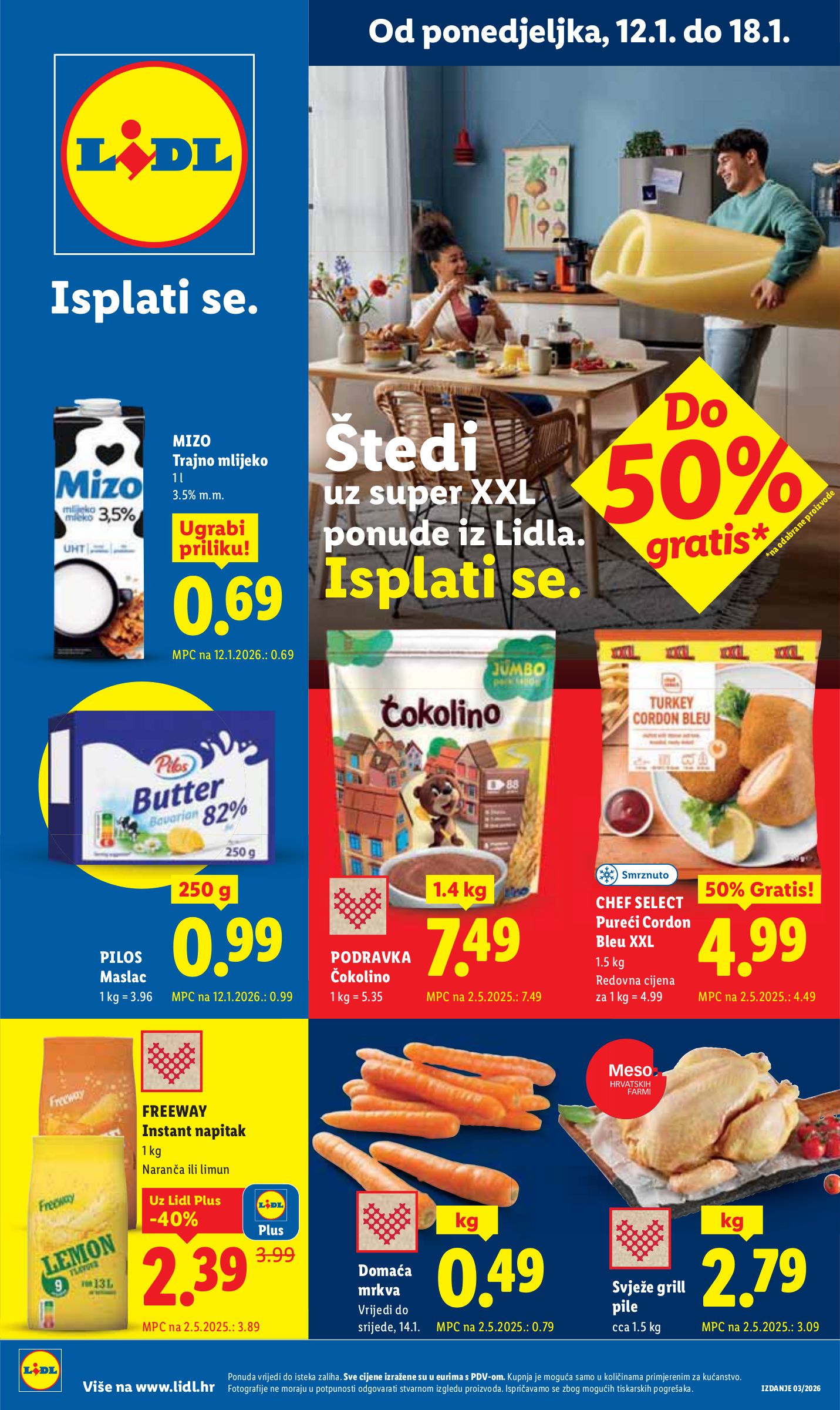 lidl - Prelistajte katalog Lidl, vrijedi od 12.01. do 18.01.