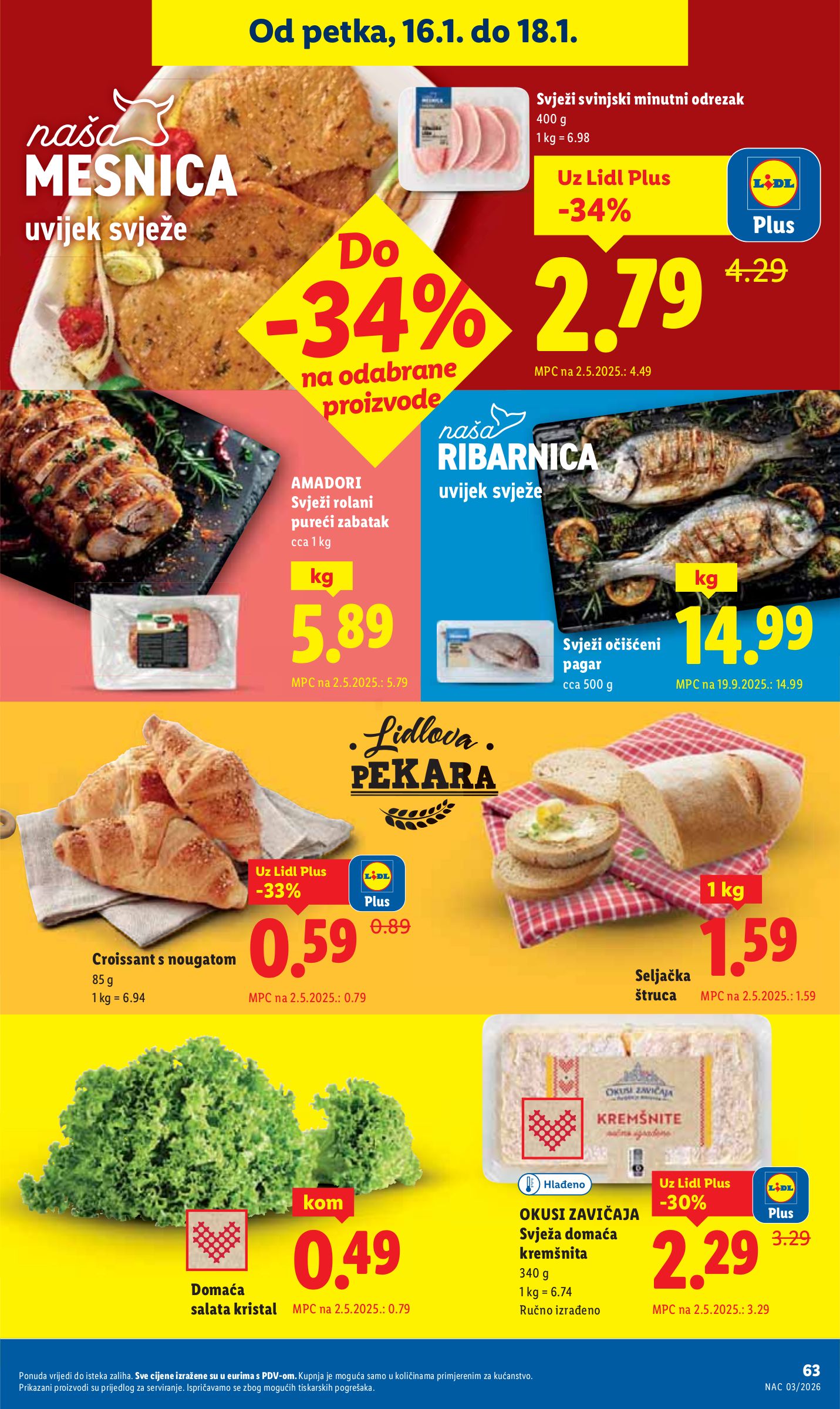 lidl - Prelistajte katalog Lidl, vrijedi od 12.01. do 18.01. - page: 63