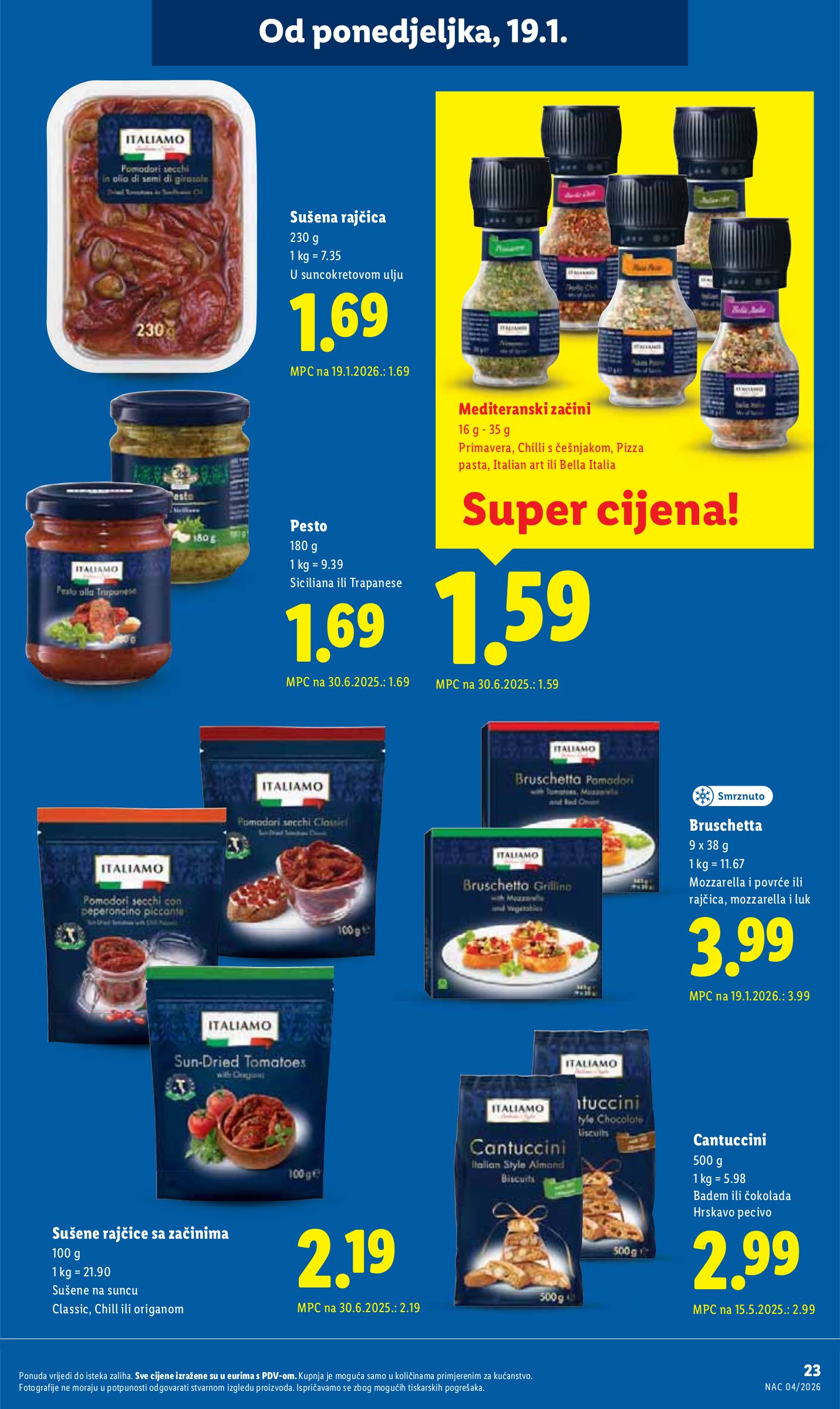 lidl - Prelistajte katalog Lidl, vrijedi od 19.01. do 25.01. - page: 23