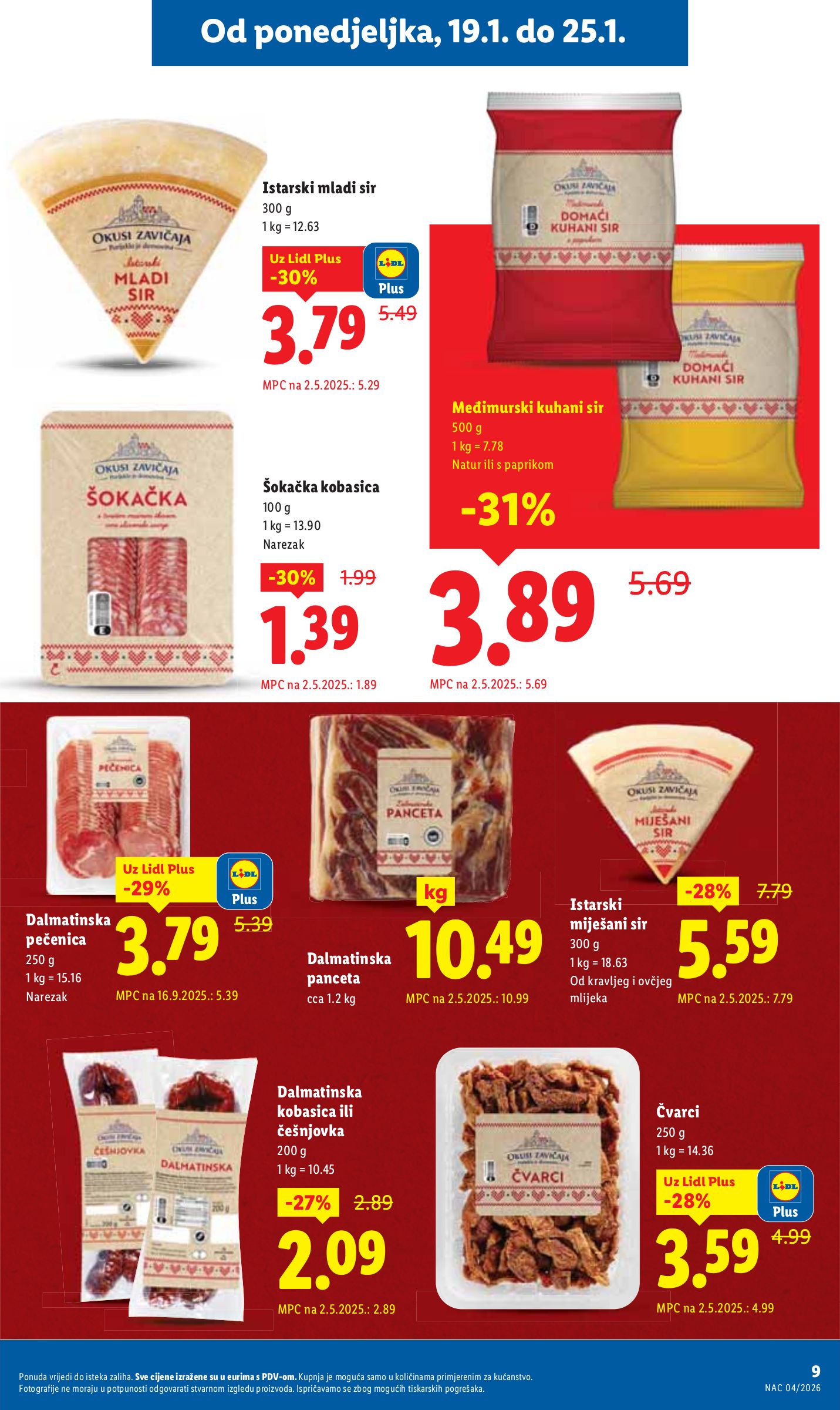lidl - Prelistajte katalog Lidl, vrijedi od 19.01. do 25.01. - page: 9