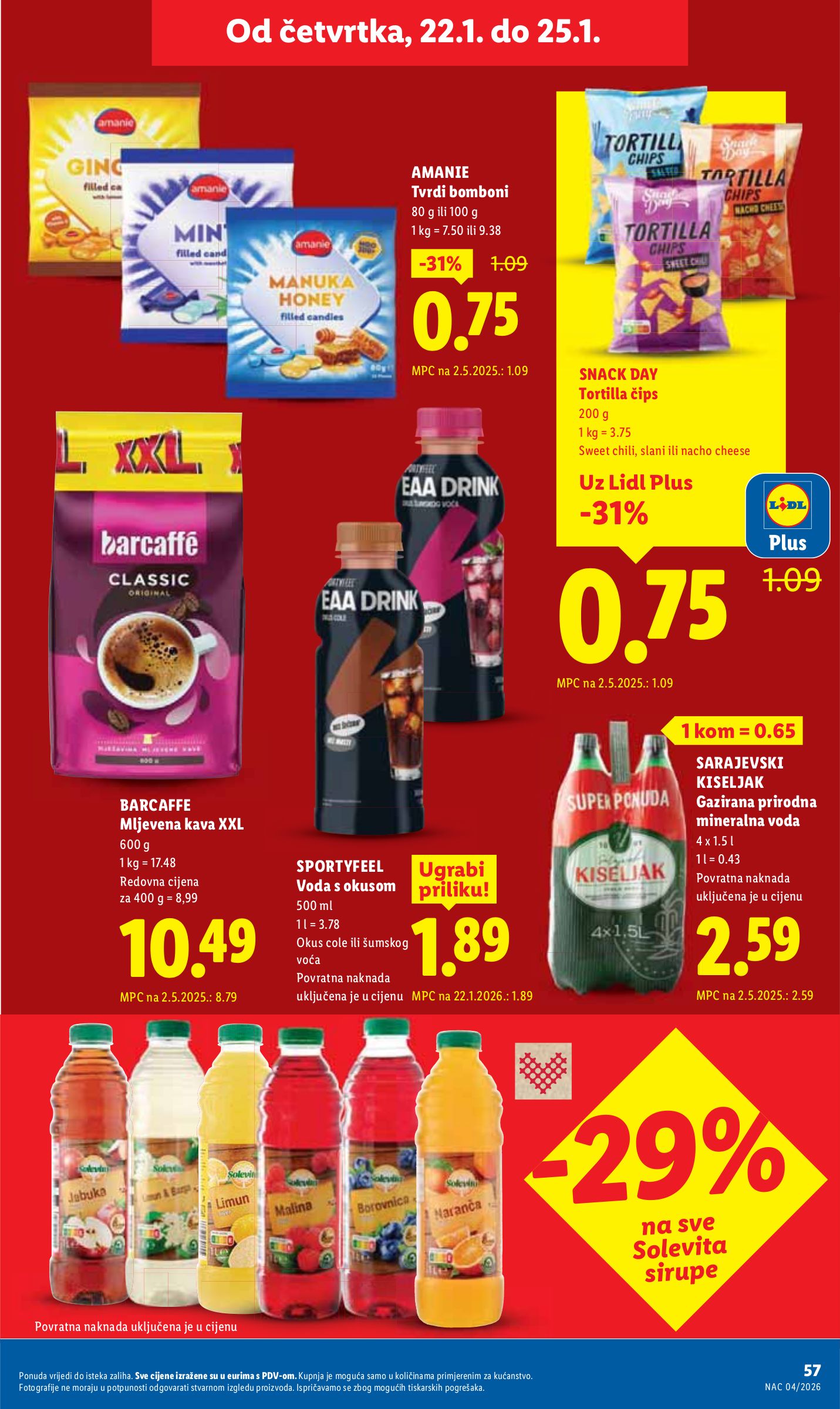 lidl - Prelistajte katalog Lidl, vrijedi od 19.01. do 25.01. - page: 57