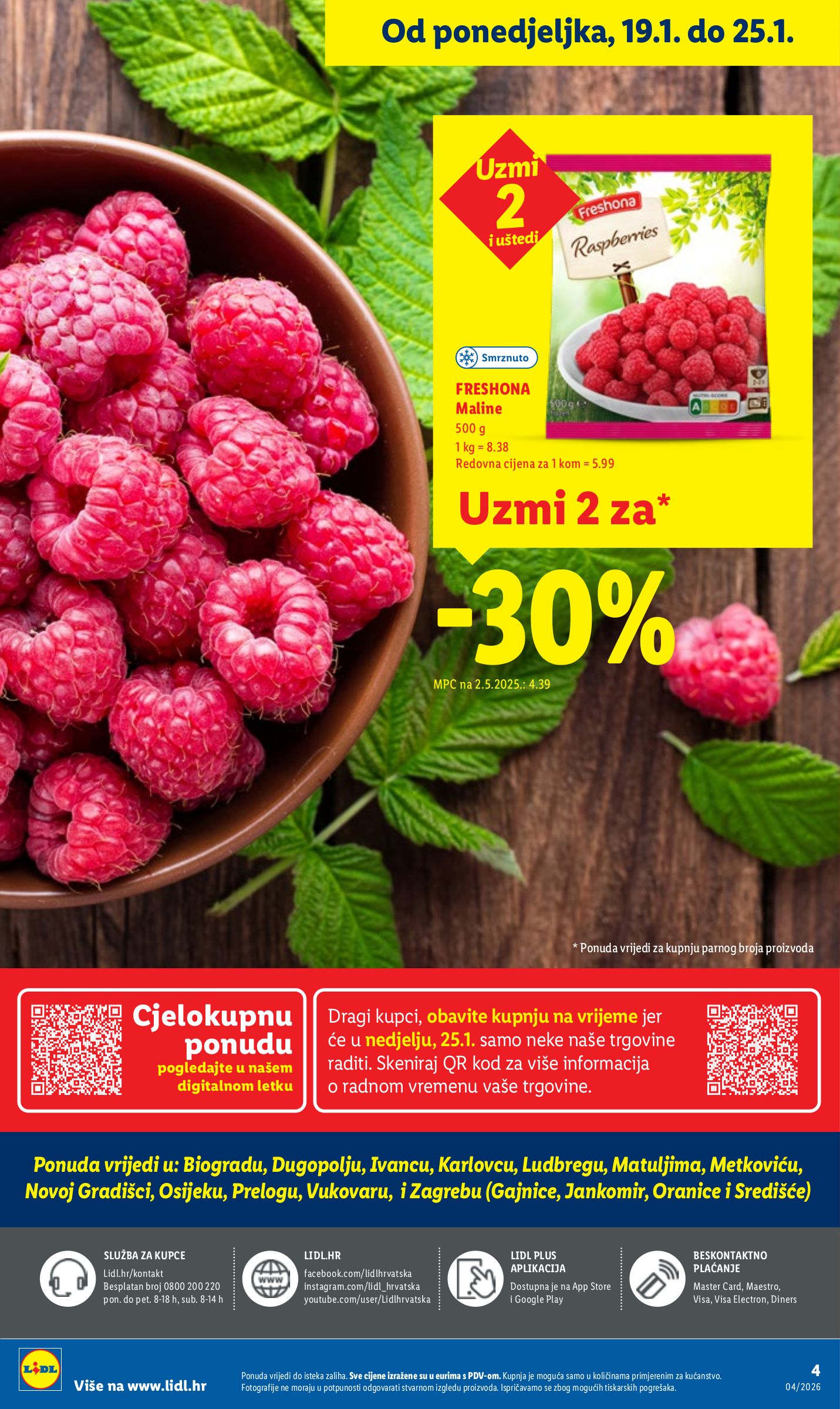 lidl - Prelistajte katalog Lidl - Super ponuda, vrijedi od 19.01. do 25.01. - page: 4