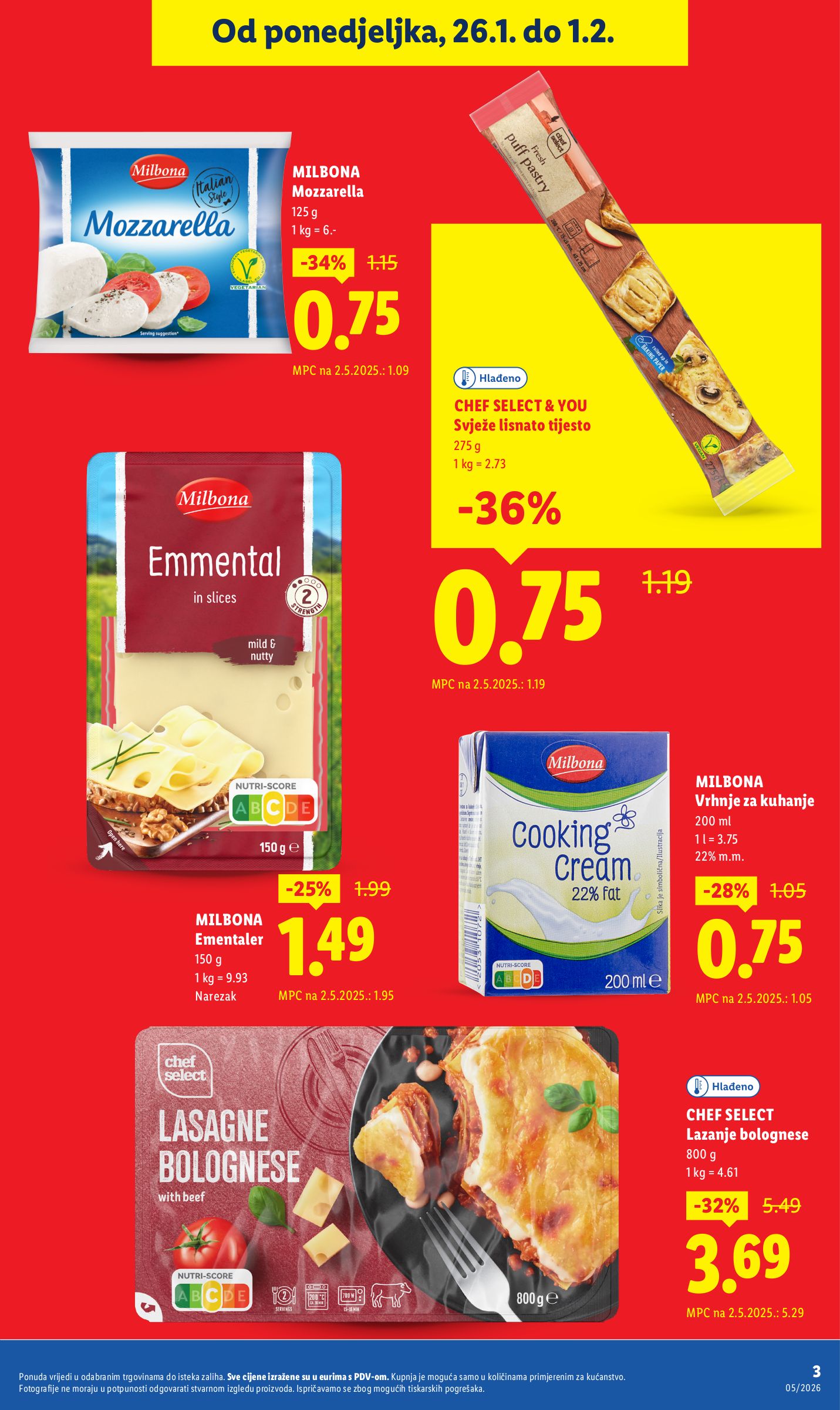 lidl - Prelistajte katalog Lidl - Super Ponuda, vrijedi od 26.01. do 01.02. - page: 3