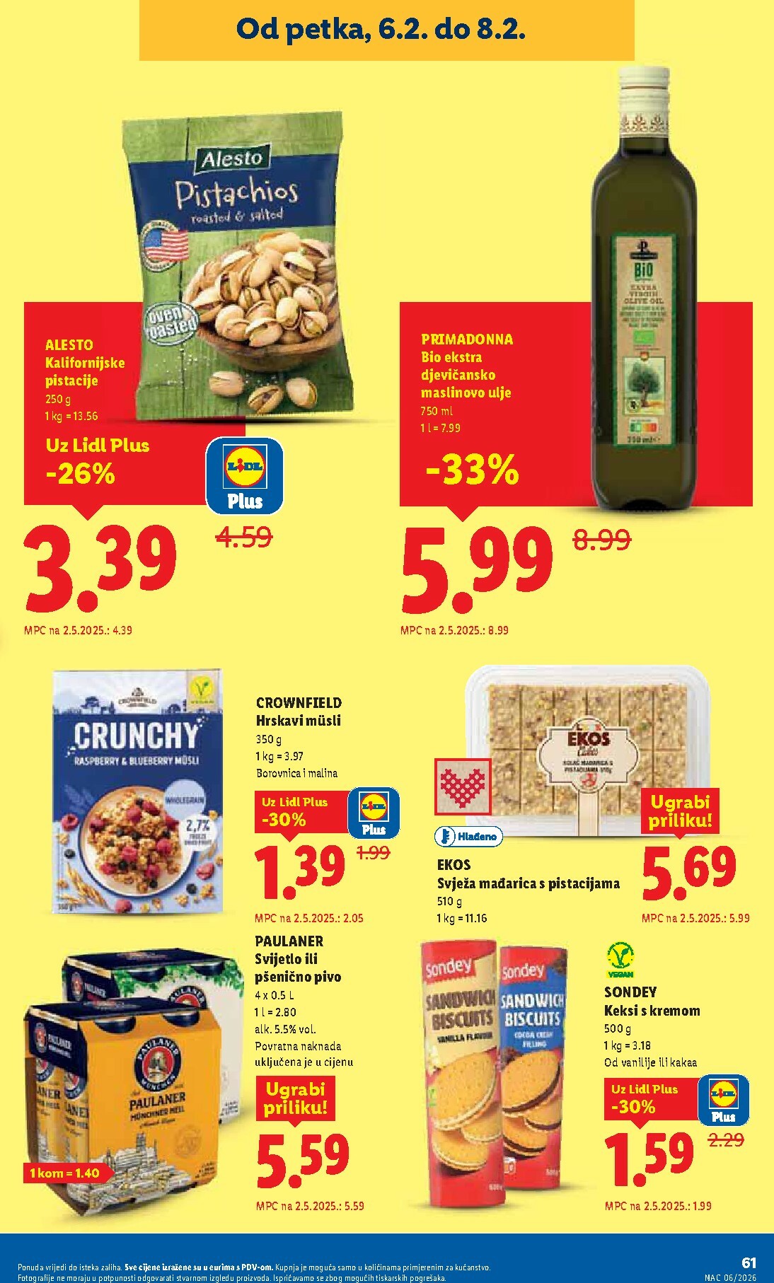 lidl - Prelistajte katalog Lidl, vrijedi od 02.02.2026 do 08.02.2026 - page: 61